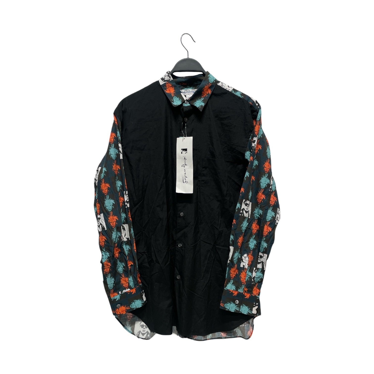 COMME des GARCONS SHIRT/LS Shirt/L/Cotton/MLT/Graphic/Poplin Print Andy Warhol view 1