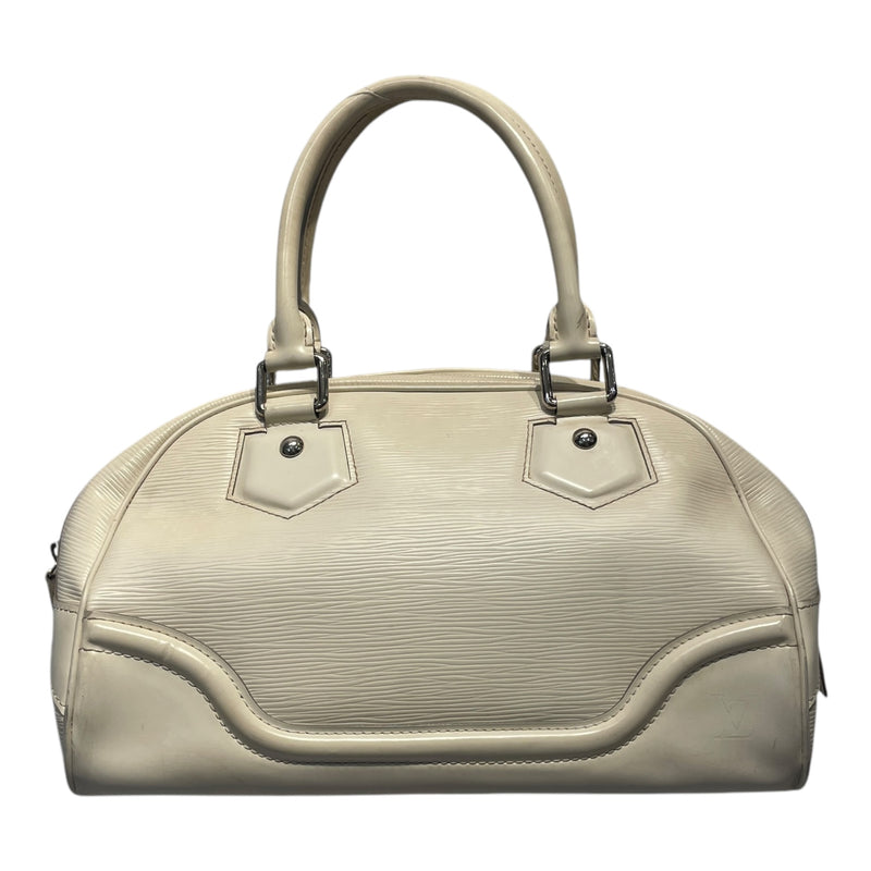 LOUIS VUITTON/Bag/Leather/WHT/EPI BOWLING MONTAIGNE