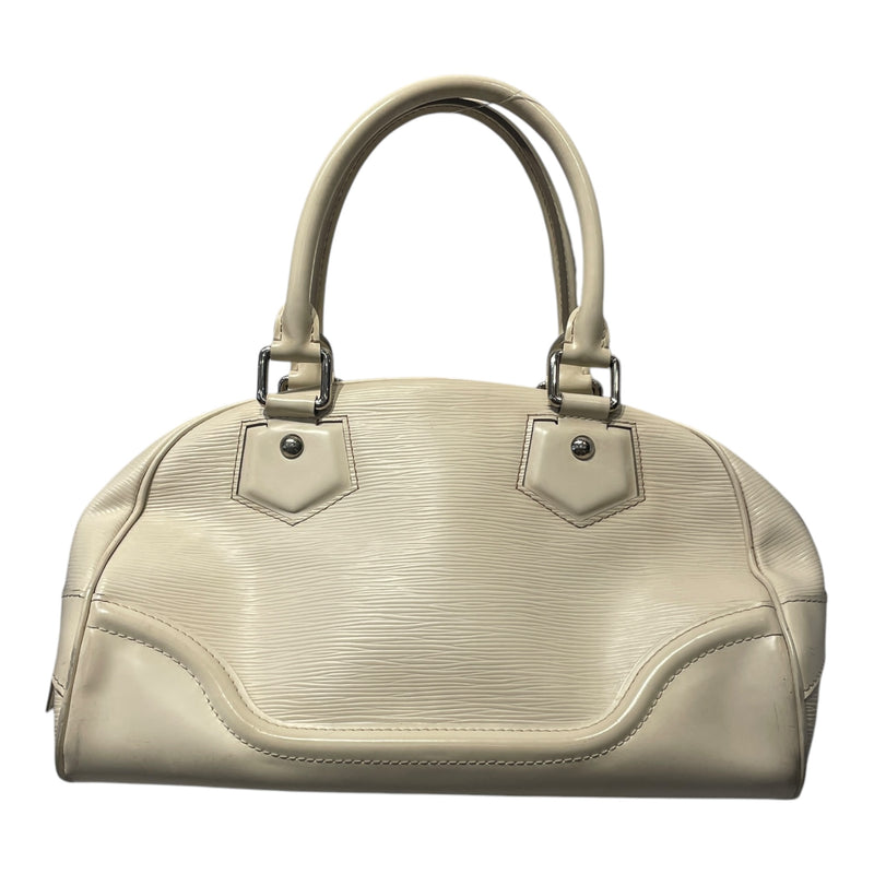 LOUIS VUITTON/Bag/Leather/WHT/EPI BOWLING MONTAIGNE