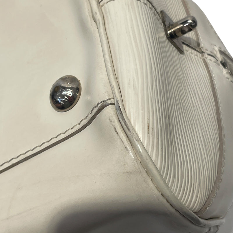 LOUIS VUITTON/Bag/Leather/WHT/EPI BOWLING MONTAIGNE
