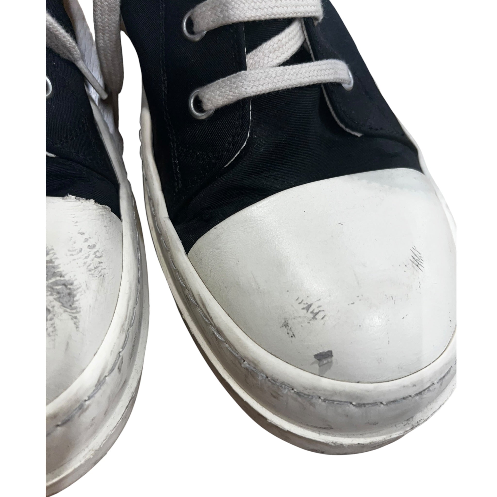 Rick Owens/Hi-Sneakers/EU 40.5/Cotton/BLK/DARKSHADOW FOGMACHINE W POCKET view 5