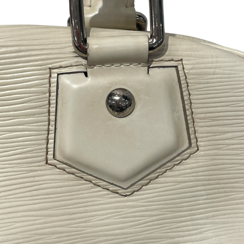 LOUIS VUITTON/Bag/Leather/WHT/EPI BOWLING MONTAIGNE
