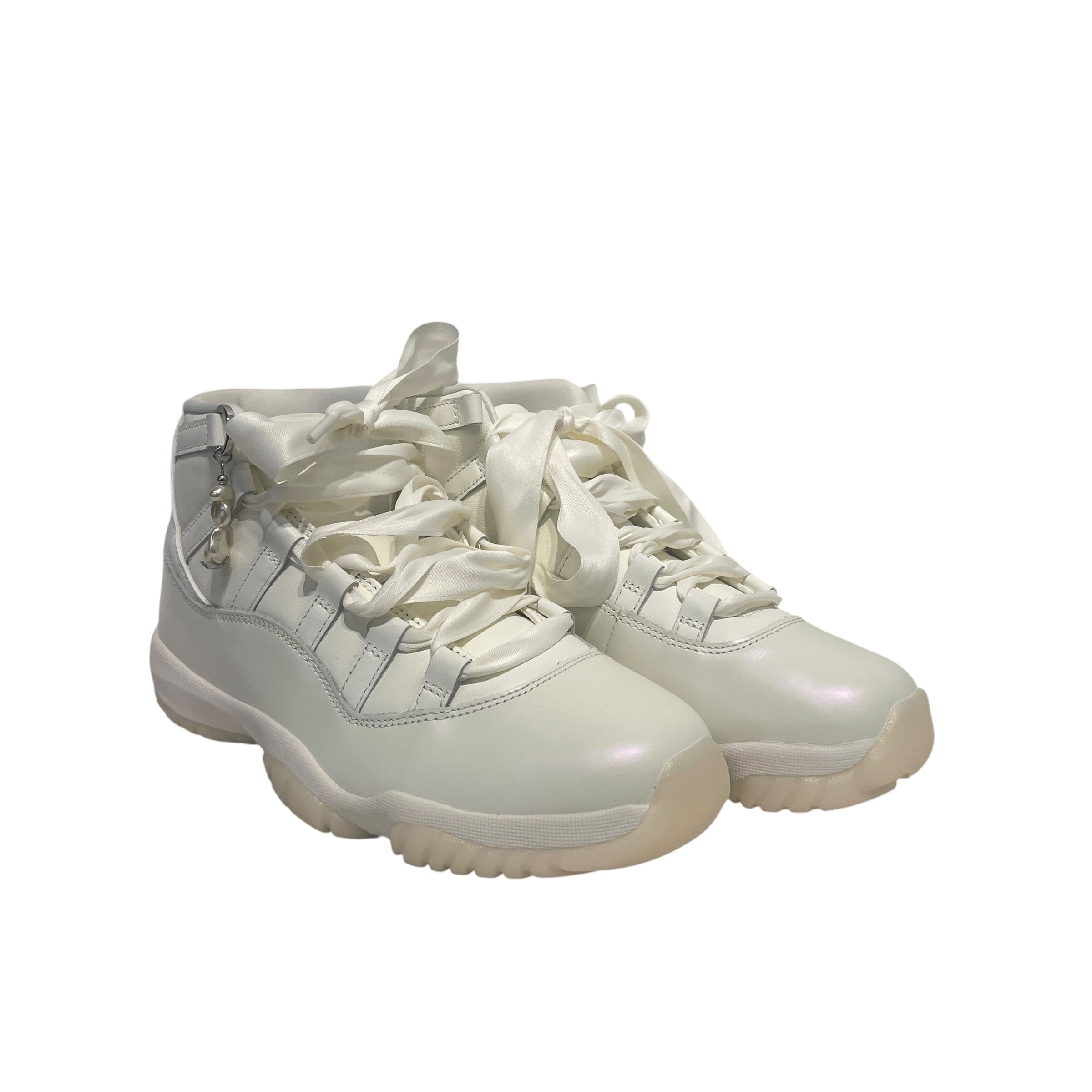 JORDAN BRAND/Hi-Sneakers/US 9/WHT/U-Tip/GRAND FINALE view 1