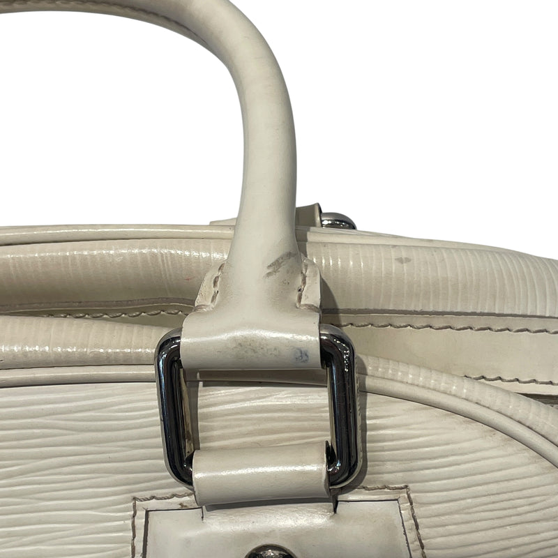LOUIS VUITTON/Bag/Leather/WHT/EPI BOWLING MONTAIGNE