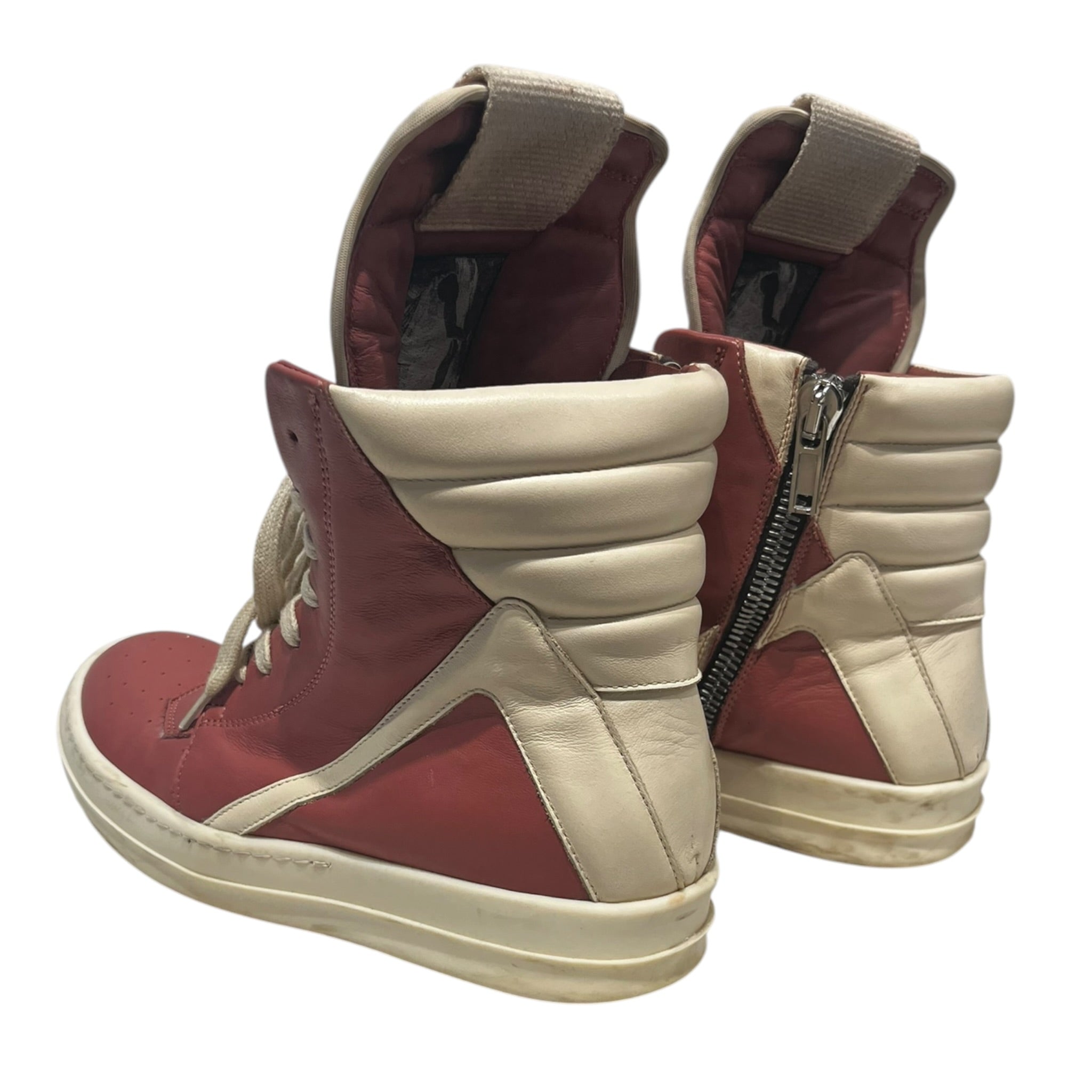 Rick Owens/Hi-Sneakers/EU 39/Leather/PNK/Pink Geobaskets view 2