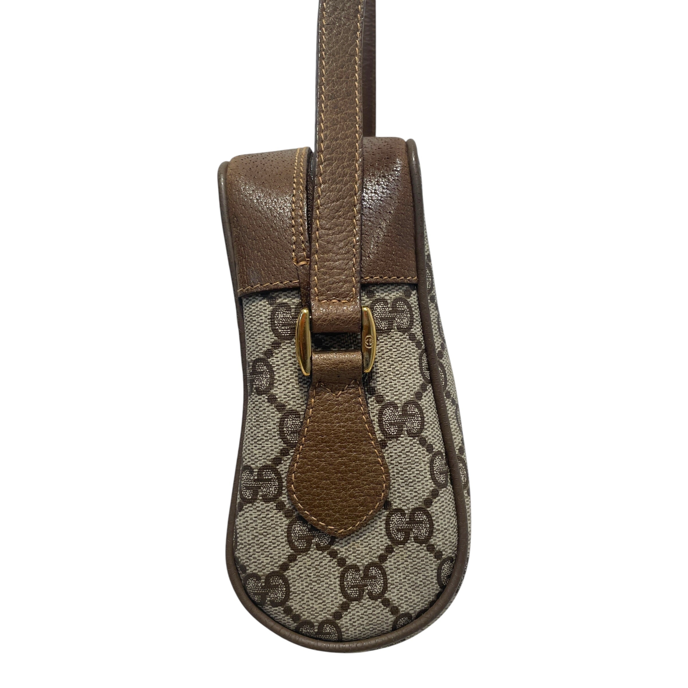 GUCCI/Cross Body Bag/Monogram/Leather/BRW/GG Ophidia Web Stripe Bag view 3