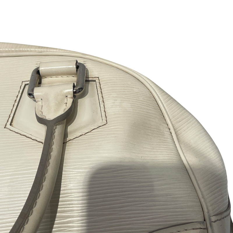 LOUIS VUITTON/Bag/Leather/WHT/EPI BOWLING MONTAIGNE