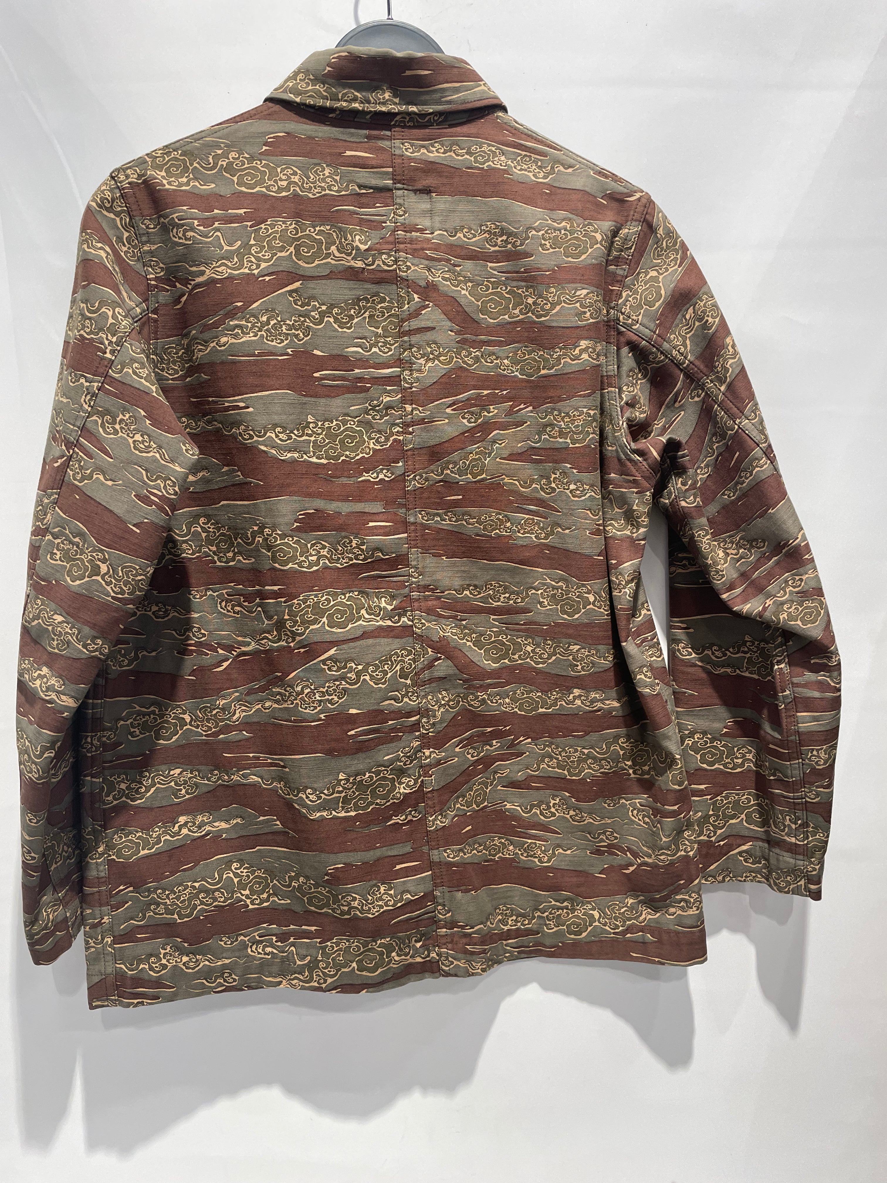 Needles/NUMBER (N)INE/Spring Coat/S/Cotton/GRN/Camouflage/Tiger Camo waistcoat view 2