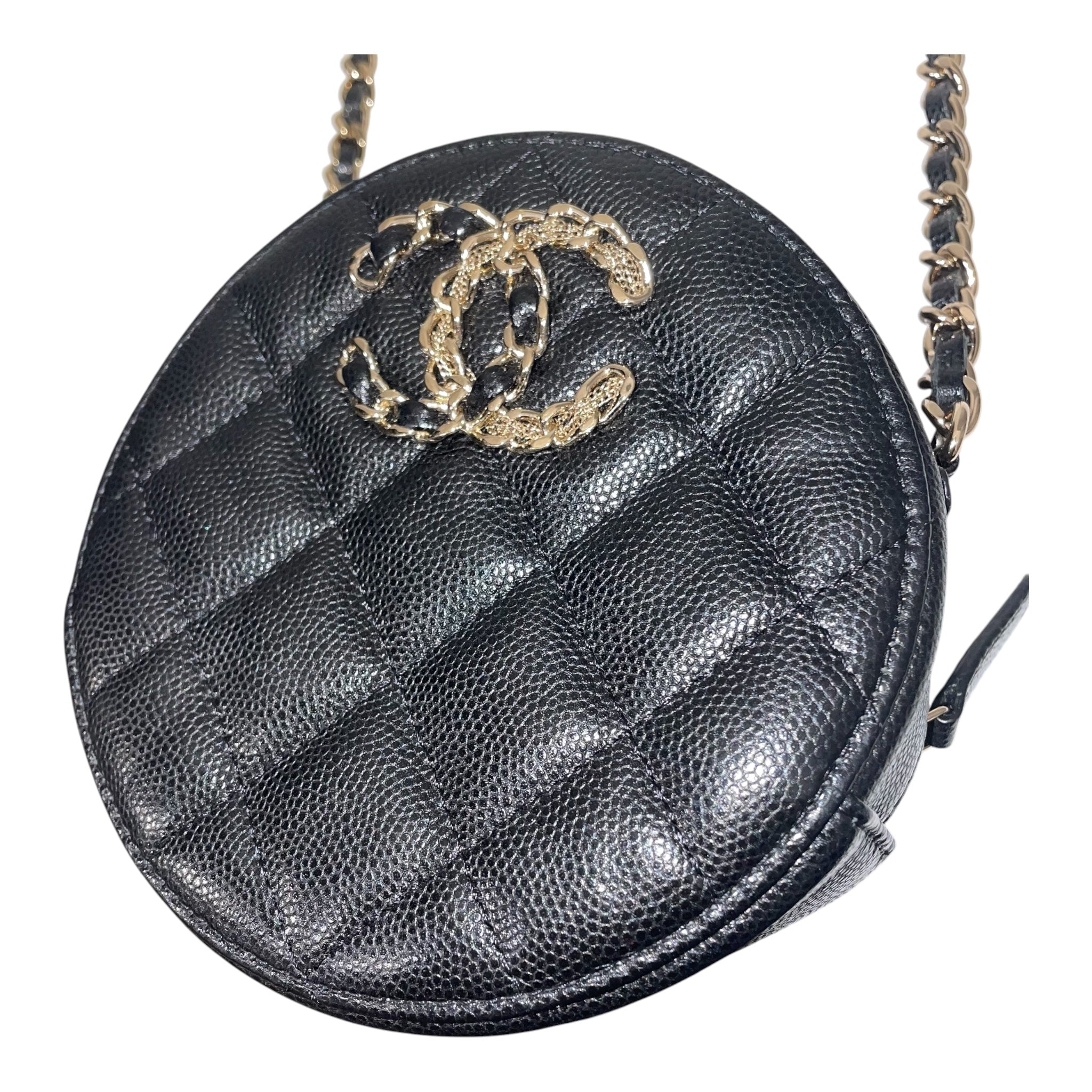 CHANEL/Cross Body Bag/Leather/BLK/french new wave quilted view 6