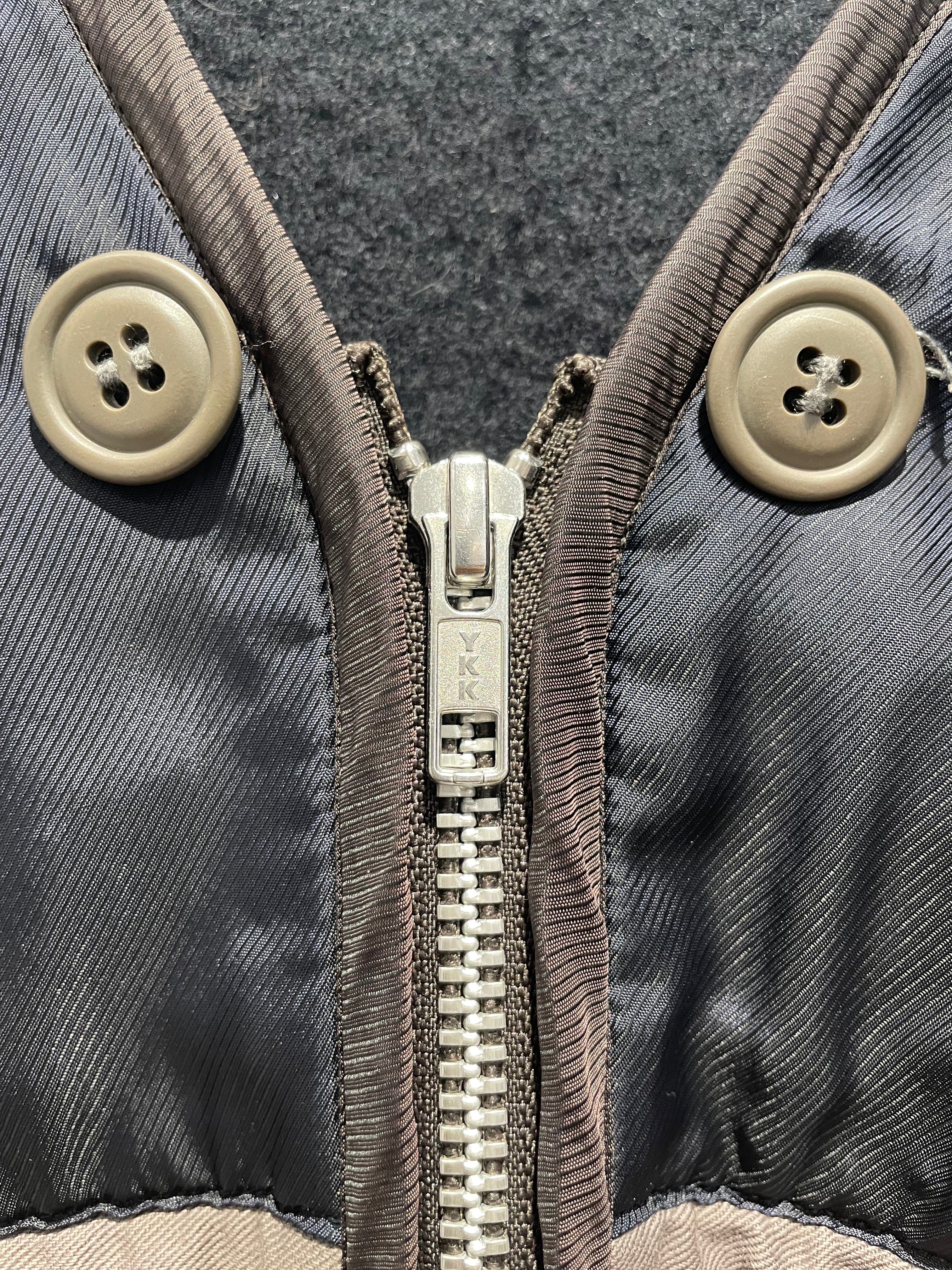 COMME des GARCONS HOMME PLUS/Jacket/S/Wool/NVY/Modular Trench view 3