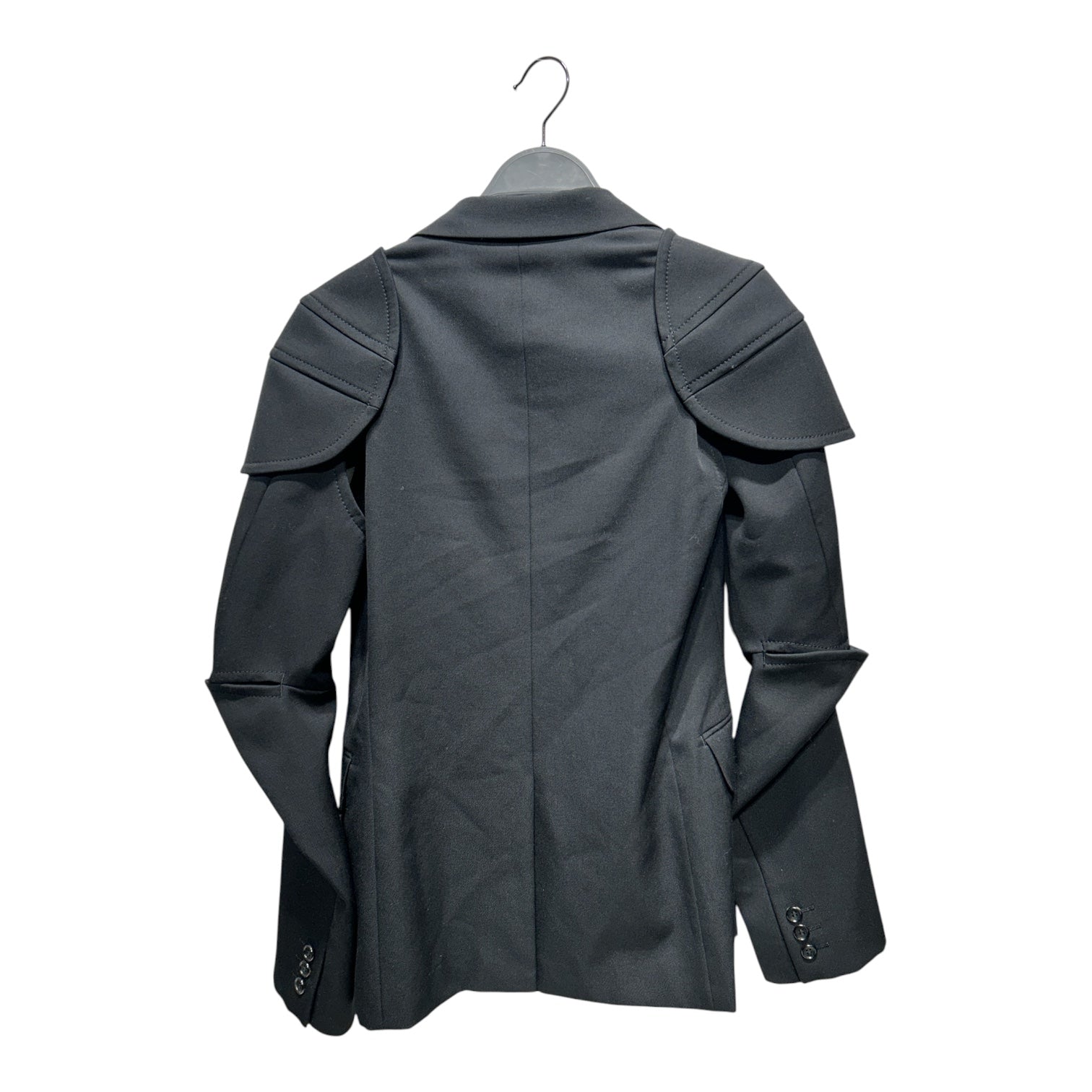 COMME des GARCONS HOMME PLUS/Jacket/XS/Wool/BLK/AW2016 ARMOR OF PEACE view 2