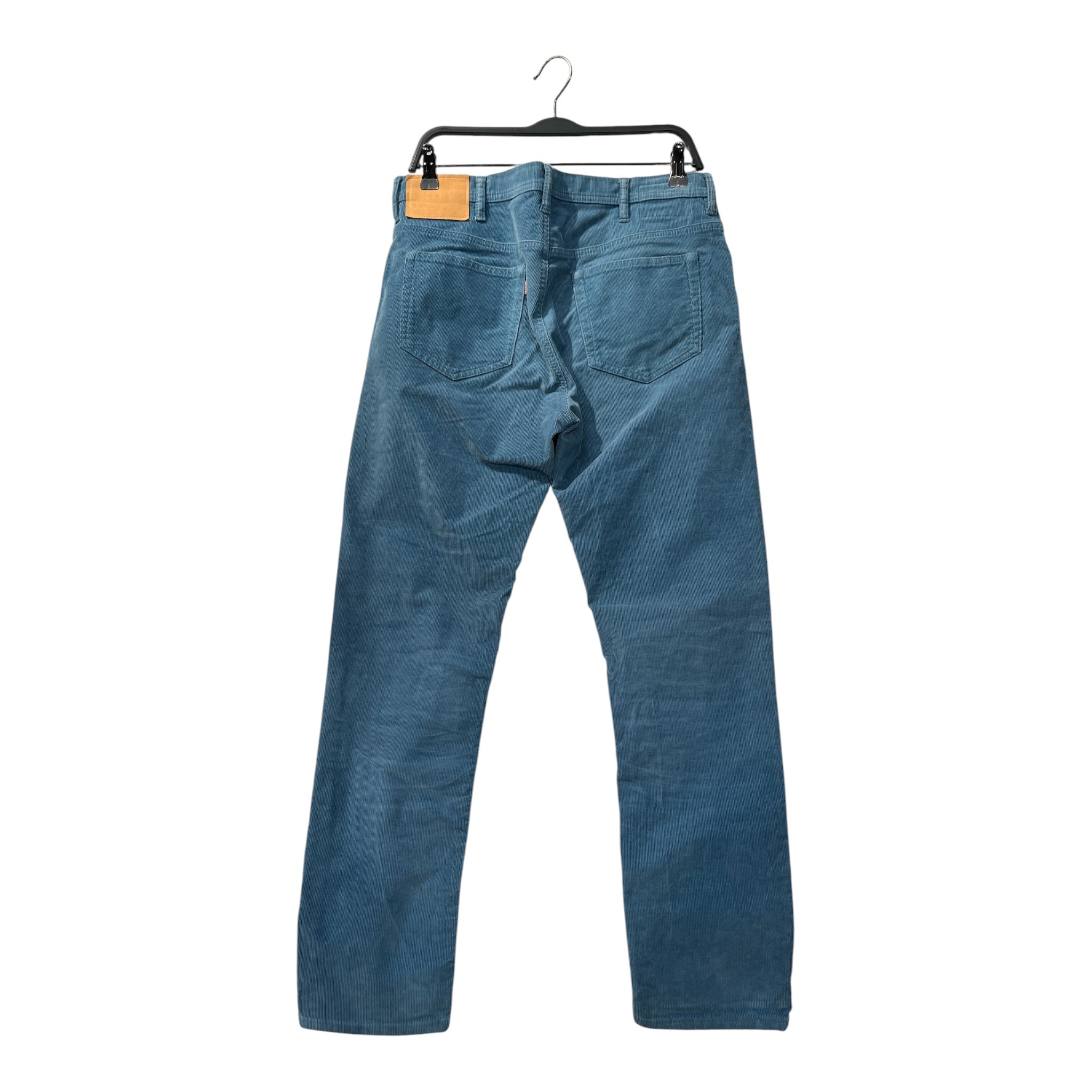Acne Studios/Straight Pants/33/Cotton/BLU/CURDUROY view 2