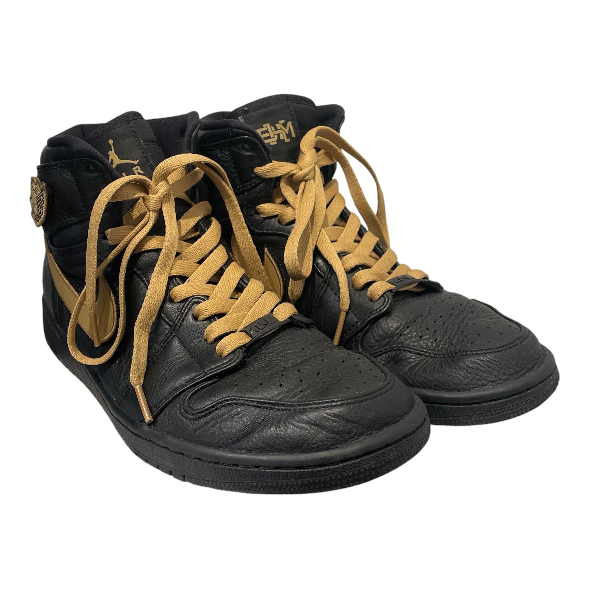 NIKE/AIR JORDAN 1 RETRO HIGH/Hi-Sneakers/US 10/BLK/U-Tip/908656-001 view 1