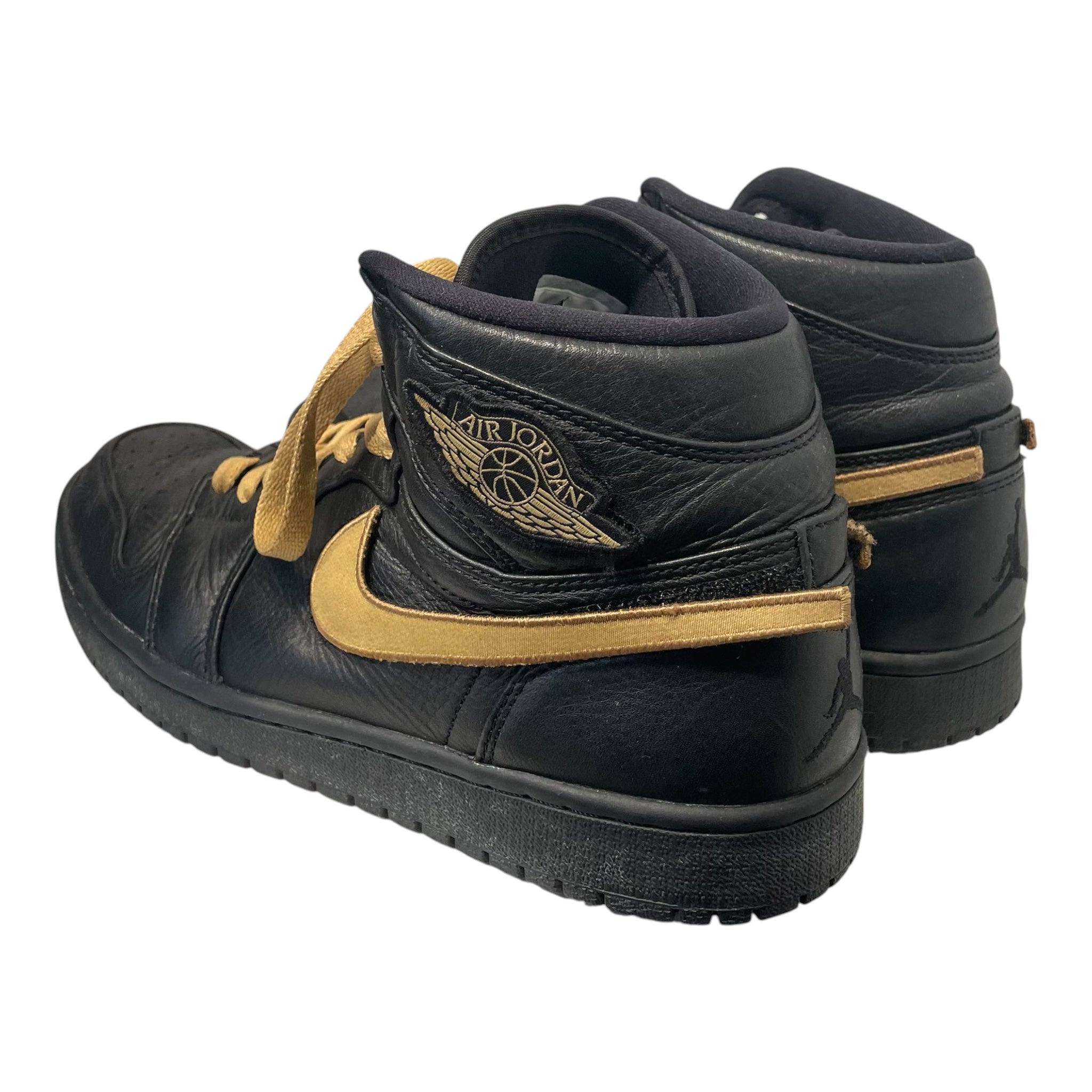 NIKE/AIR JORDAN 1 RETRO HIGH/Hi-Sneakers/US 10/BLK/U-Tip/908656-001 view 2