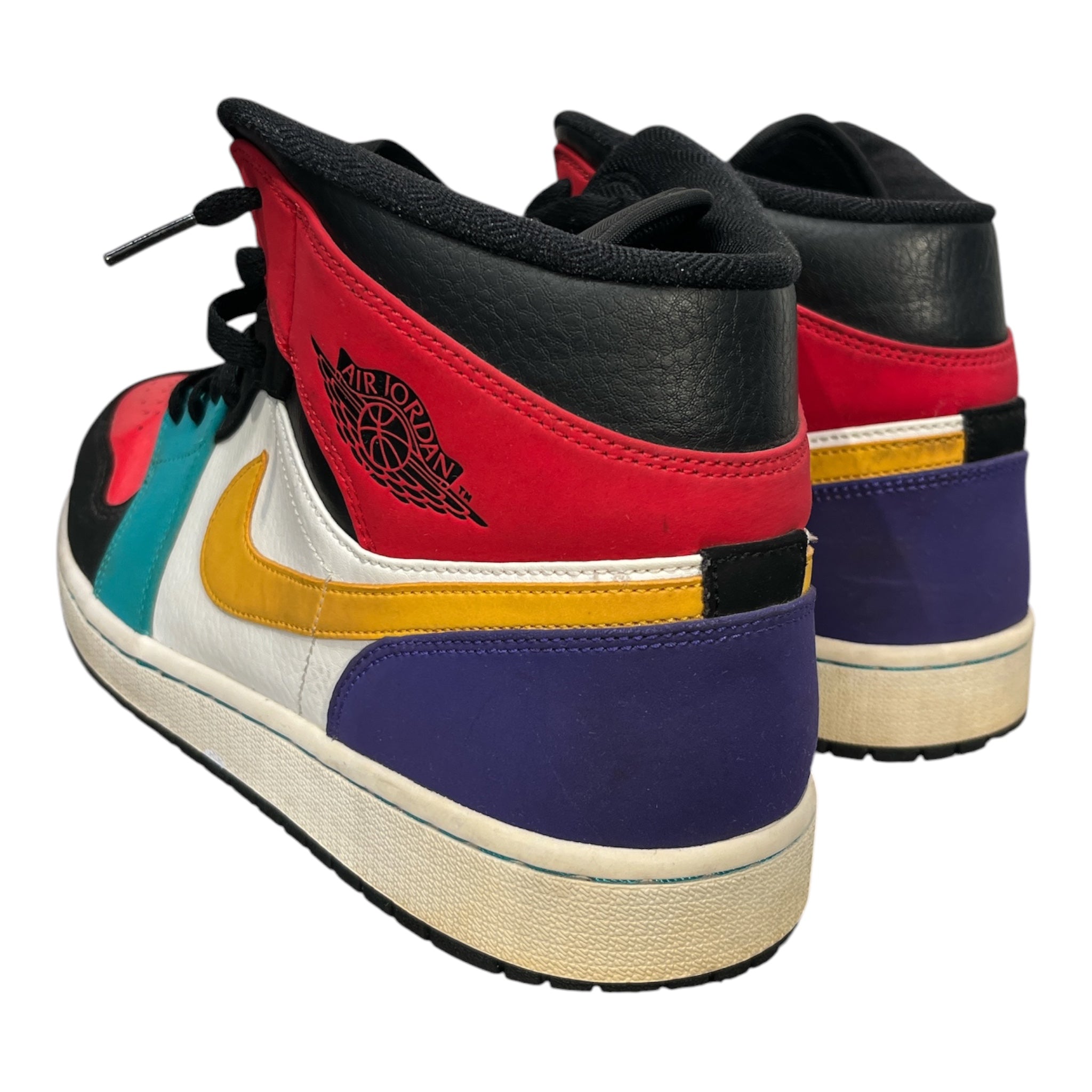 JORDAN BRAND/Hi-Sneakers/US 12/Leather/MLT/JORDAN 1 BRED MULTI COLOR view 2