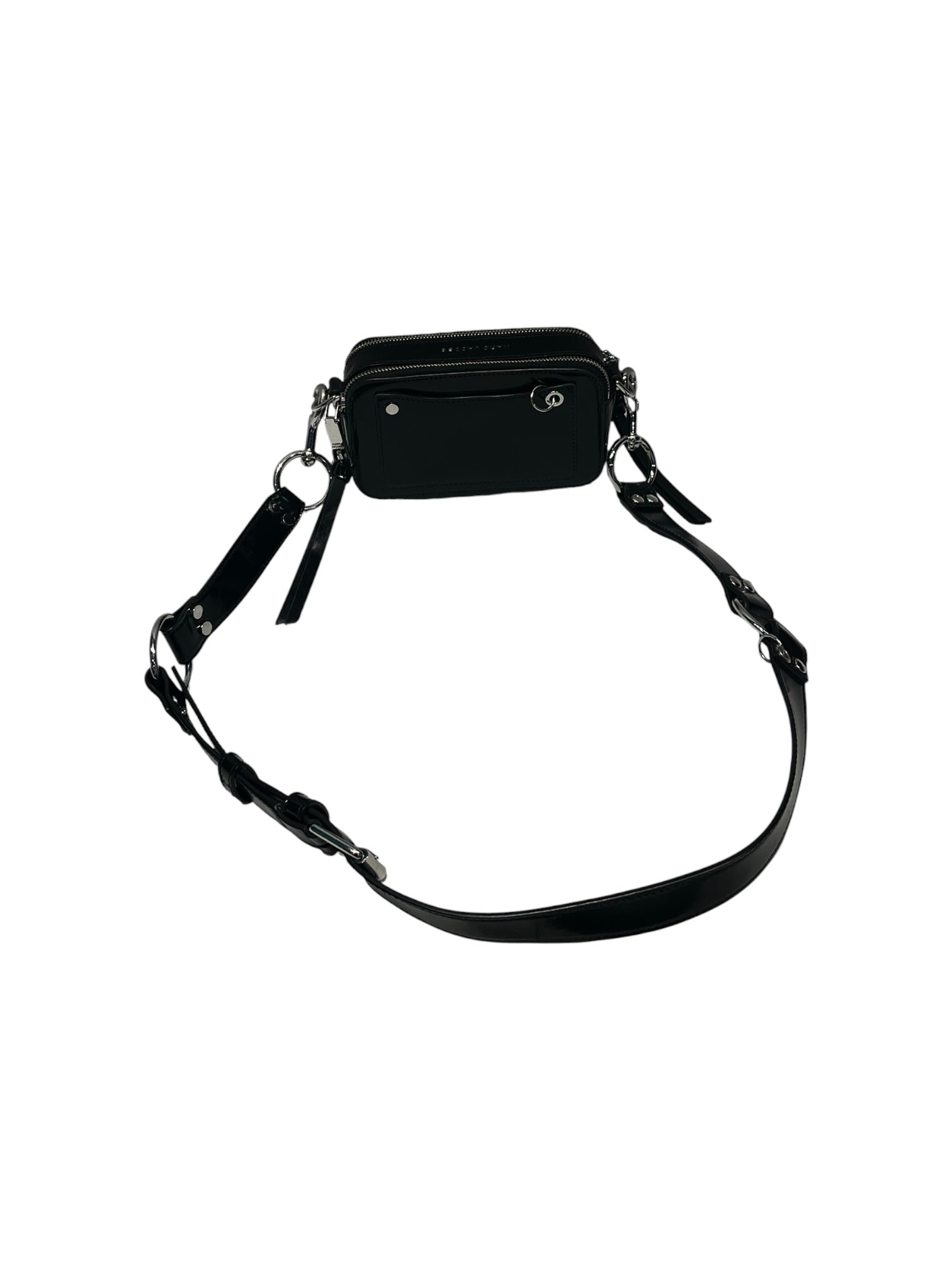 MARC JACOBS/Cross Body Bag/BLK/SNAPSHOT BAG WITH SILVER PIERC view 3