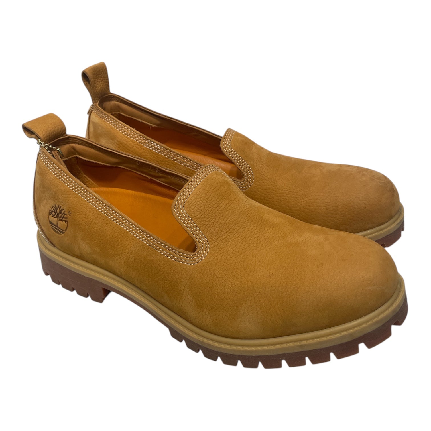 Timberland/Telfar/Loafers/US 12/Leather/CML/Slip-on/Wheat Nunbuck view 1