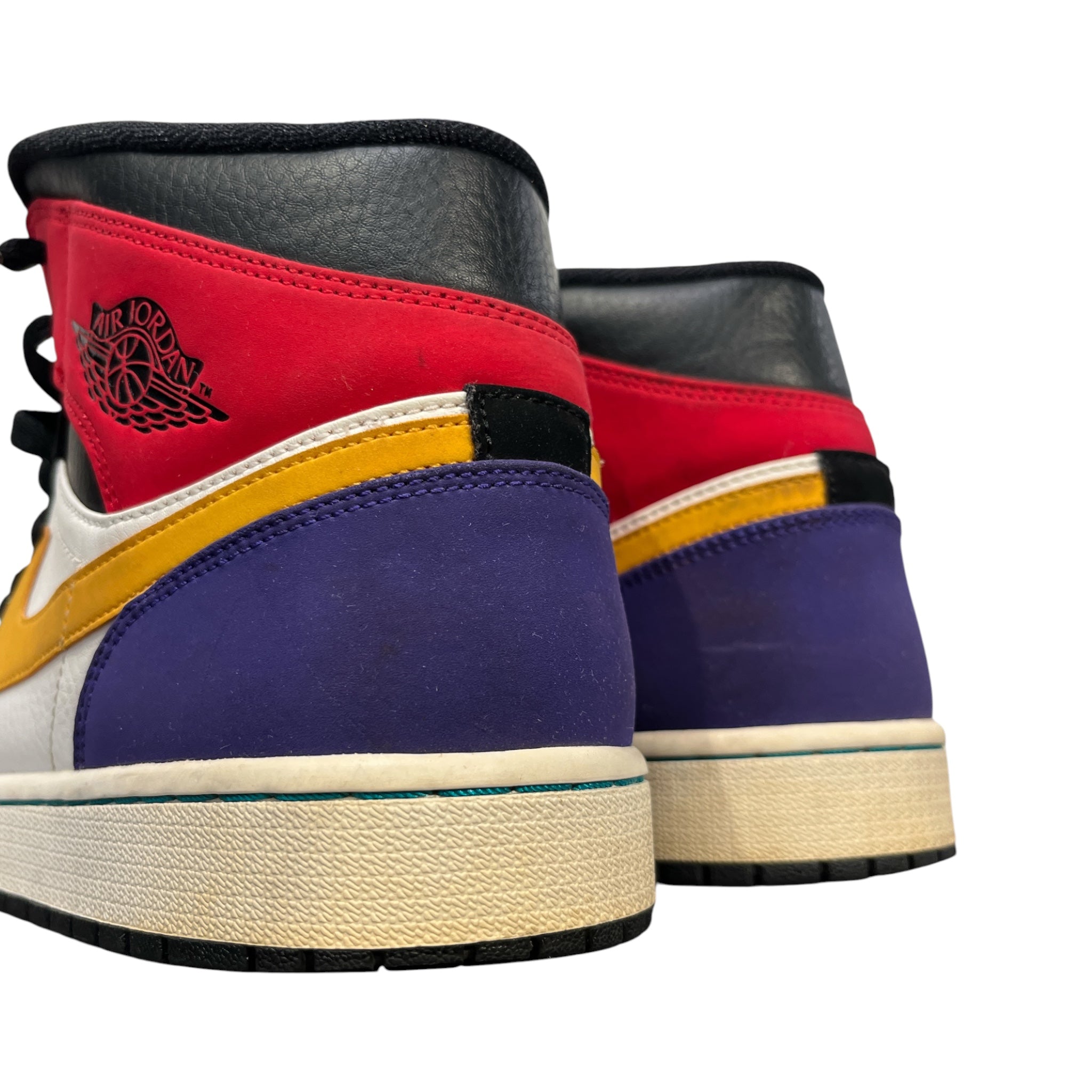 JORDAN BRAND/Hi-Sneakers/US 12/Leather/MLT/JORDAN 1 BRED MULTI COLOR view 4