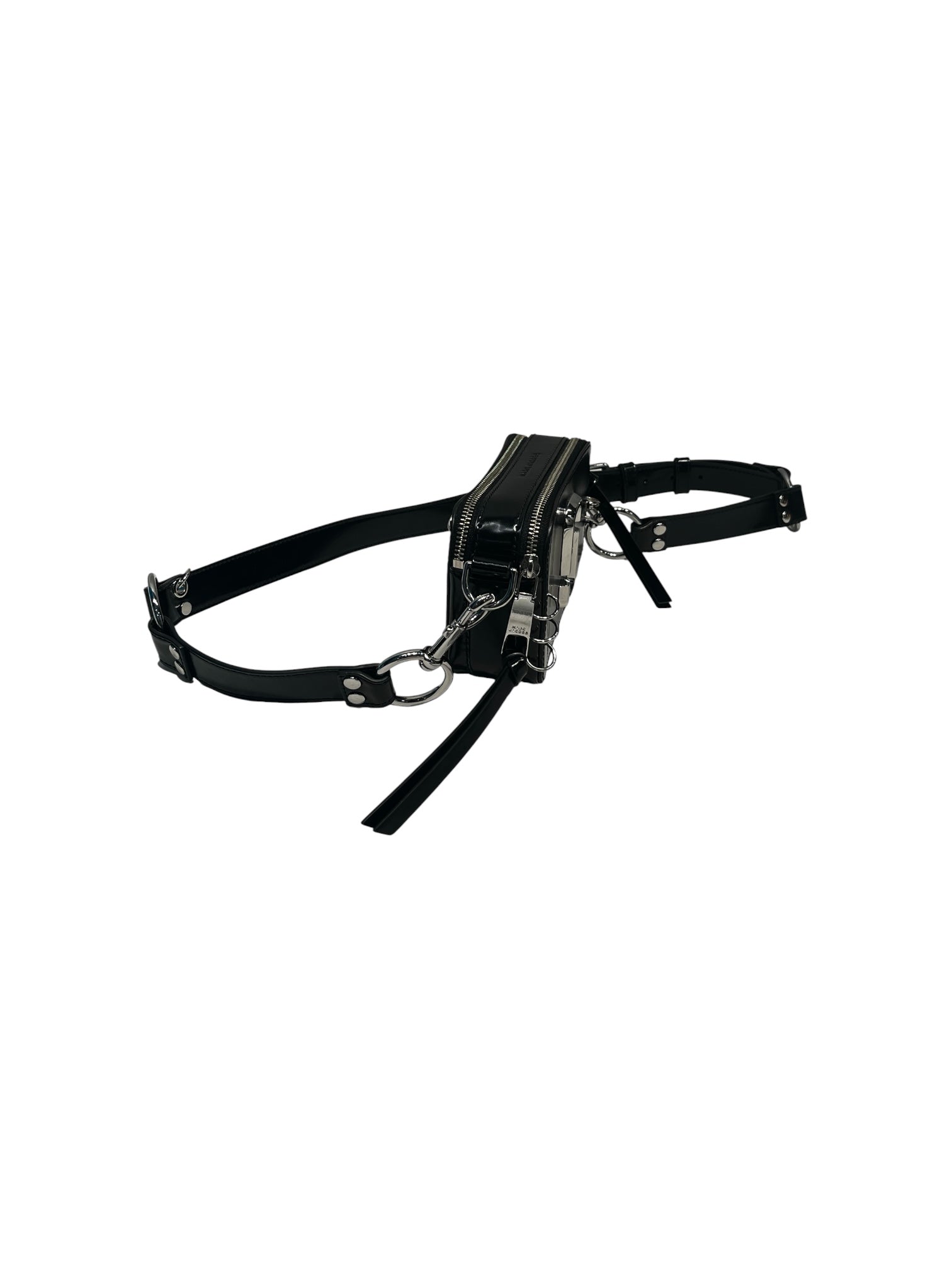 MARC JACOBS/Cross Body Bag/BLK/SNAPSHOT BAG WITH SILVER PIERC view 5