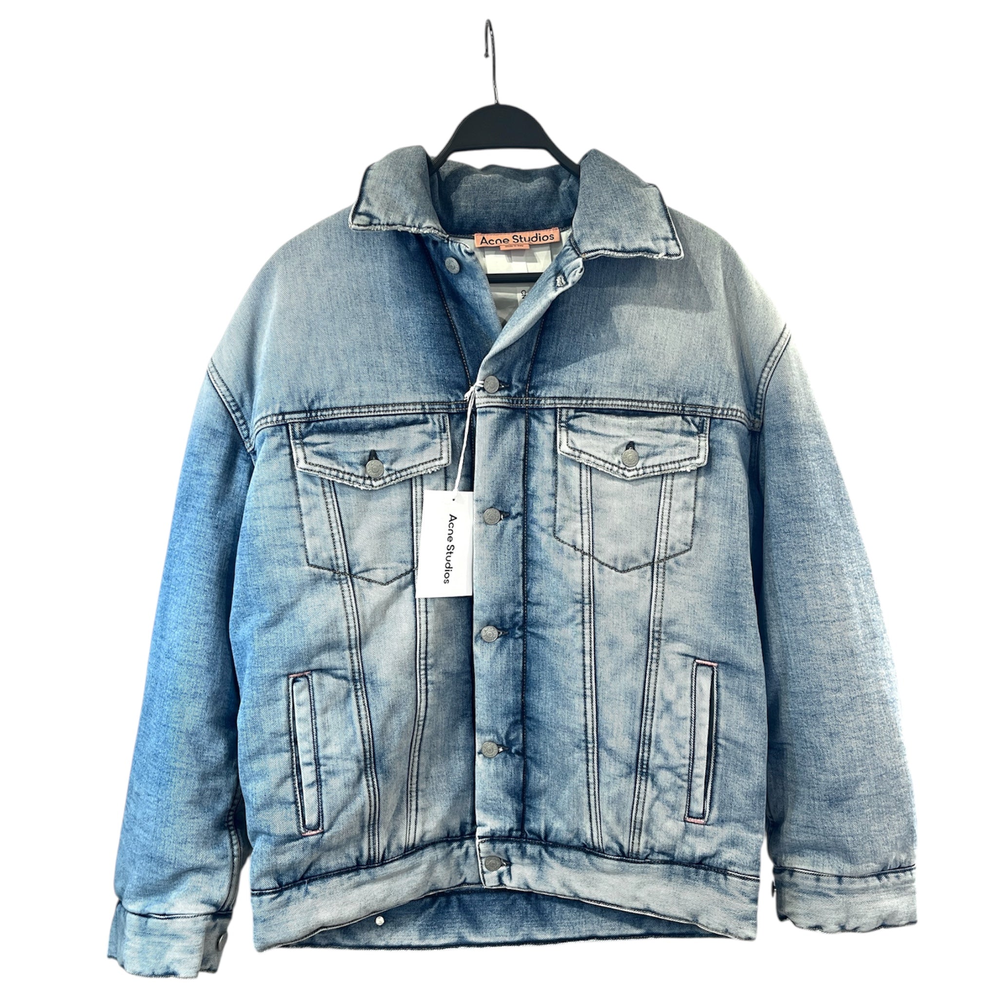 Acne Studios/Denim Jkt/XS/Cotton/BLU/PUFF DENIN JACKET view 1