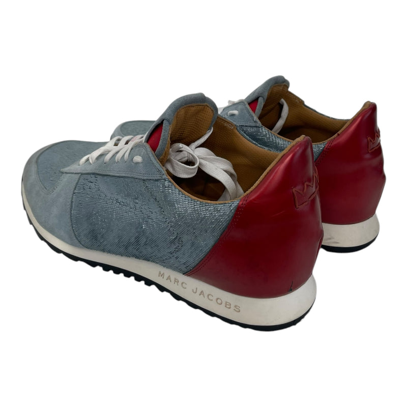 MARC JACOBS/Low-Sneakers/EU 43/Suede/BLU/