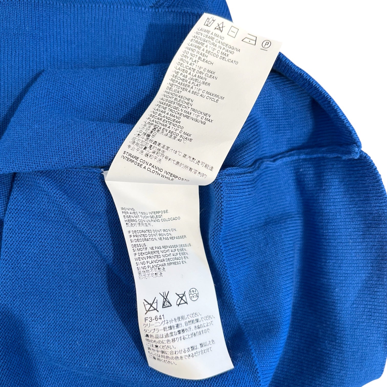 Maison Martin Margiela/Dress/S/Cotton/BLU/ view 4