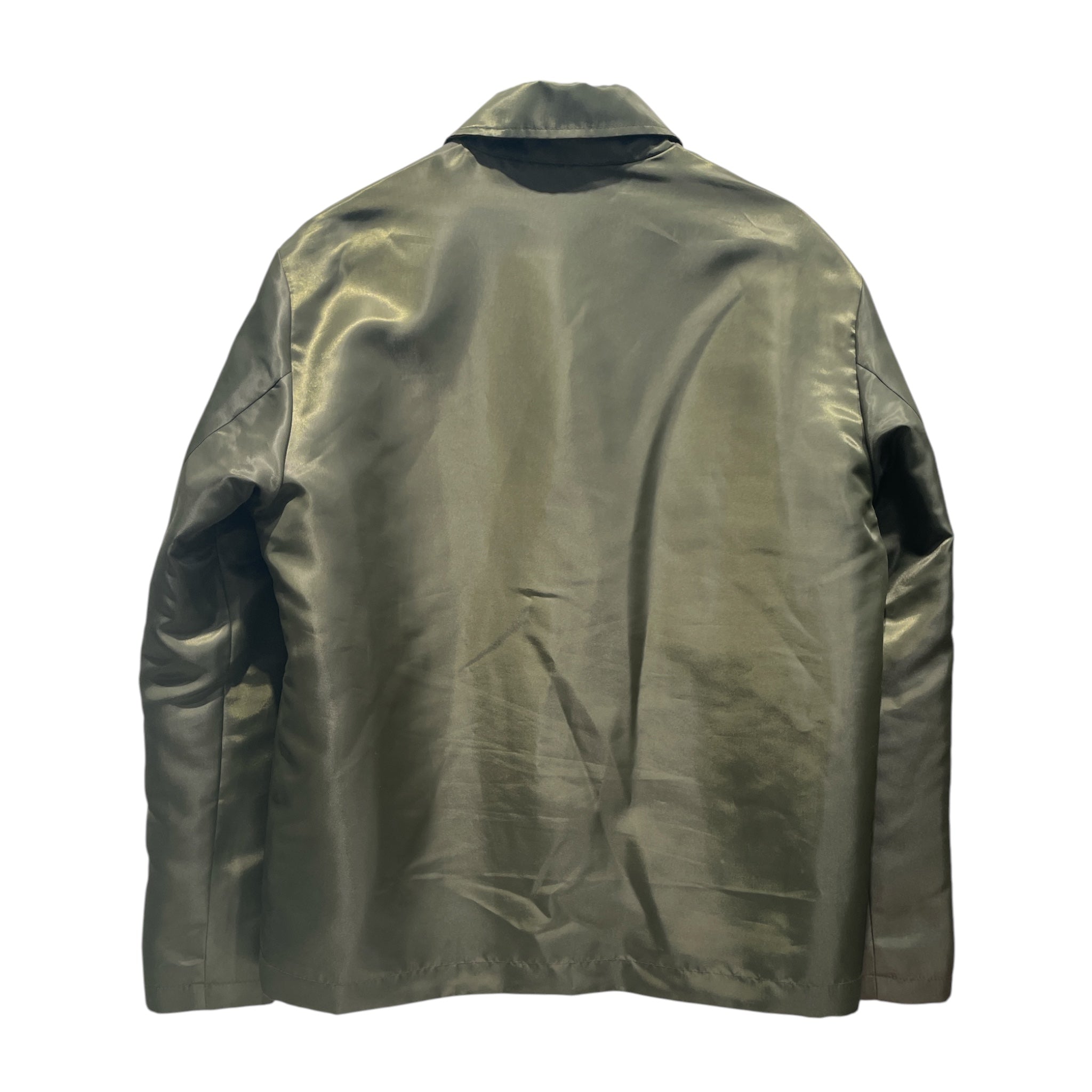 LIBERO/Jacket/L/Polyester/GRN/Sheen Button Jacket view 2