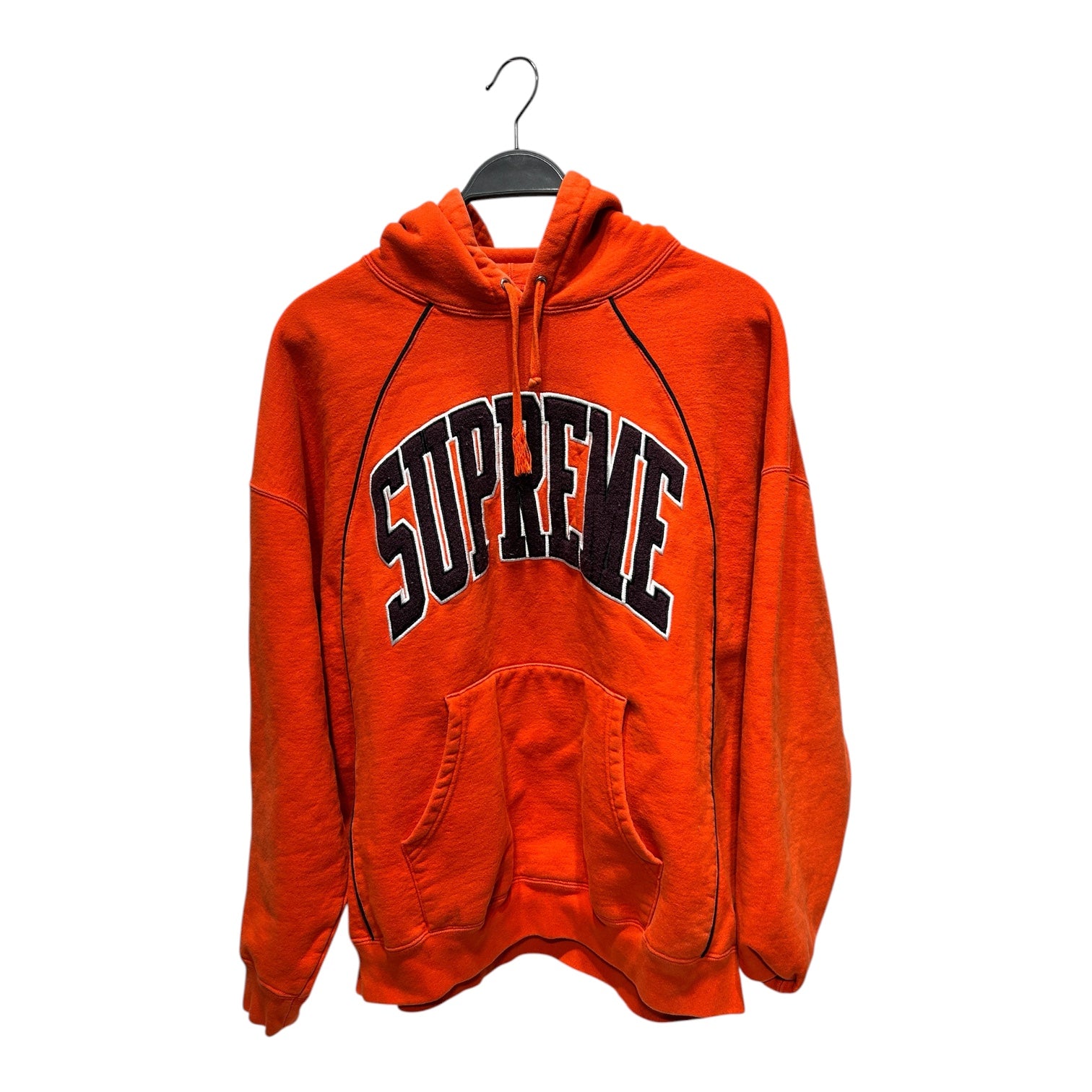 Supreme/Hoodie/L/Cotton/ORN/Patnet Leather 94 Pullover view 1