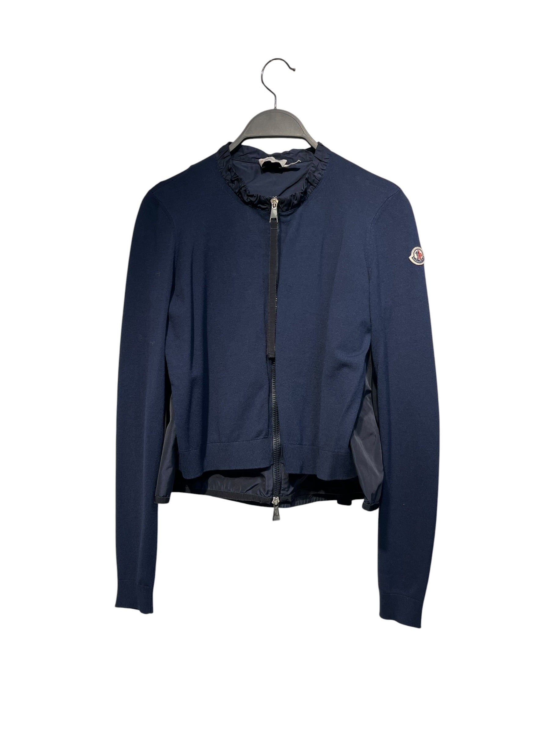MONCLER/LS Blouse/S/Cotton/NVY/ view 1