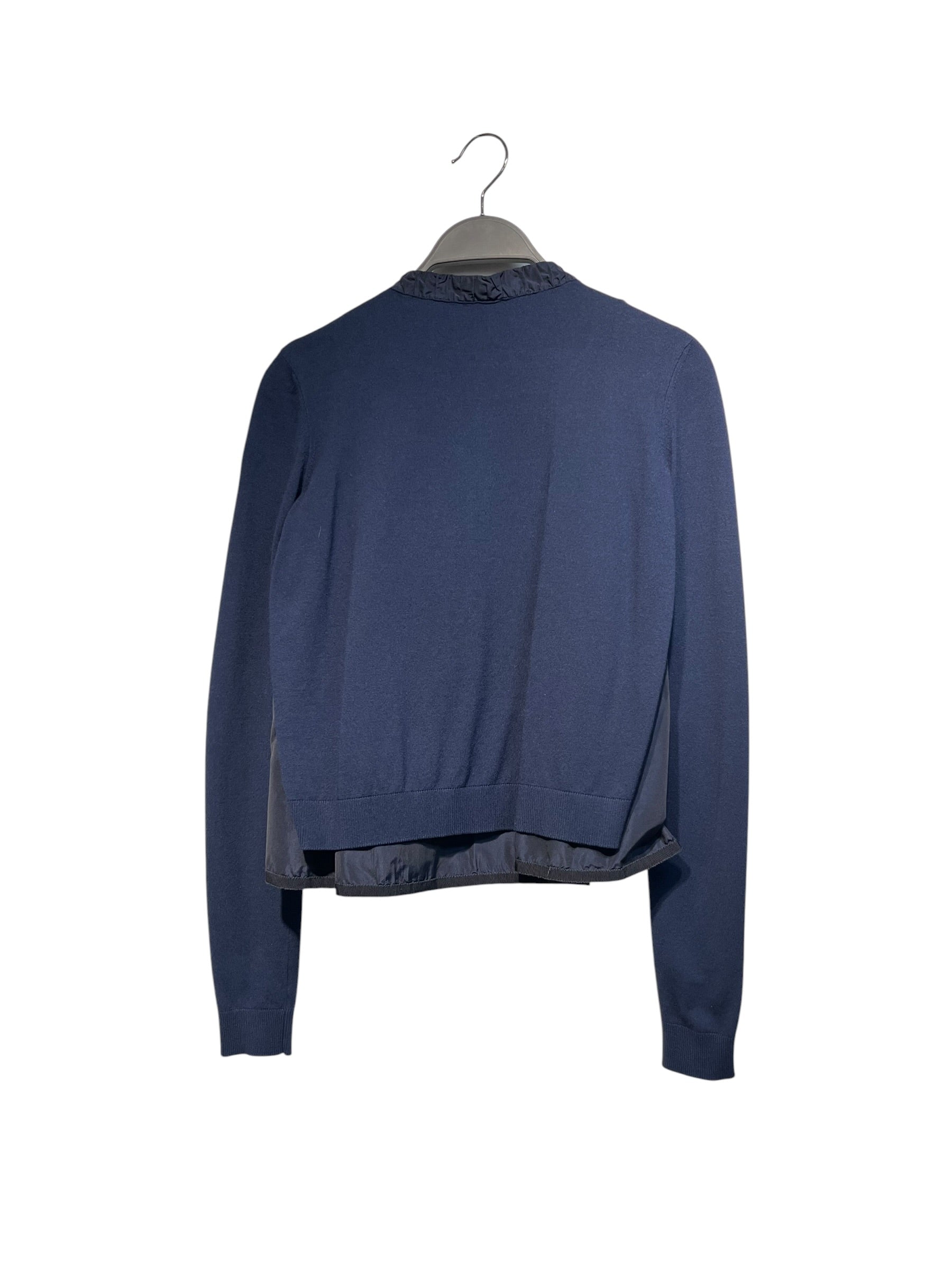 MONCLER/LS Blouse/S/Cotton/NVY/ view 2