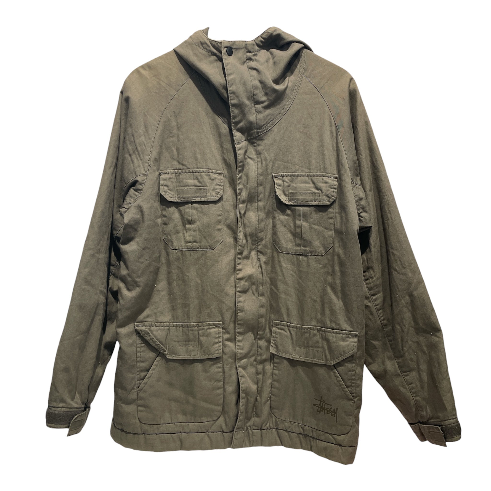 STUSSY/Jacket/M/Nylon/GRN/Thermolite Field Jacket view 1