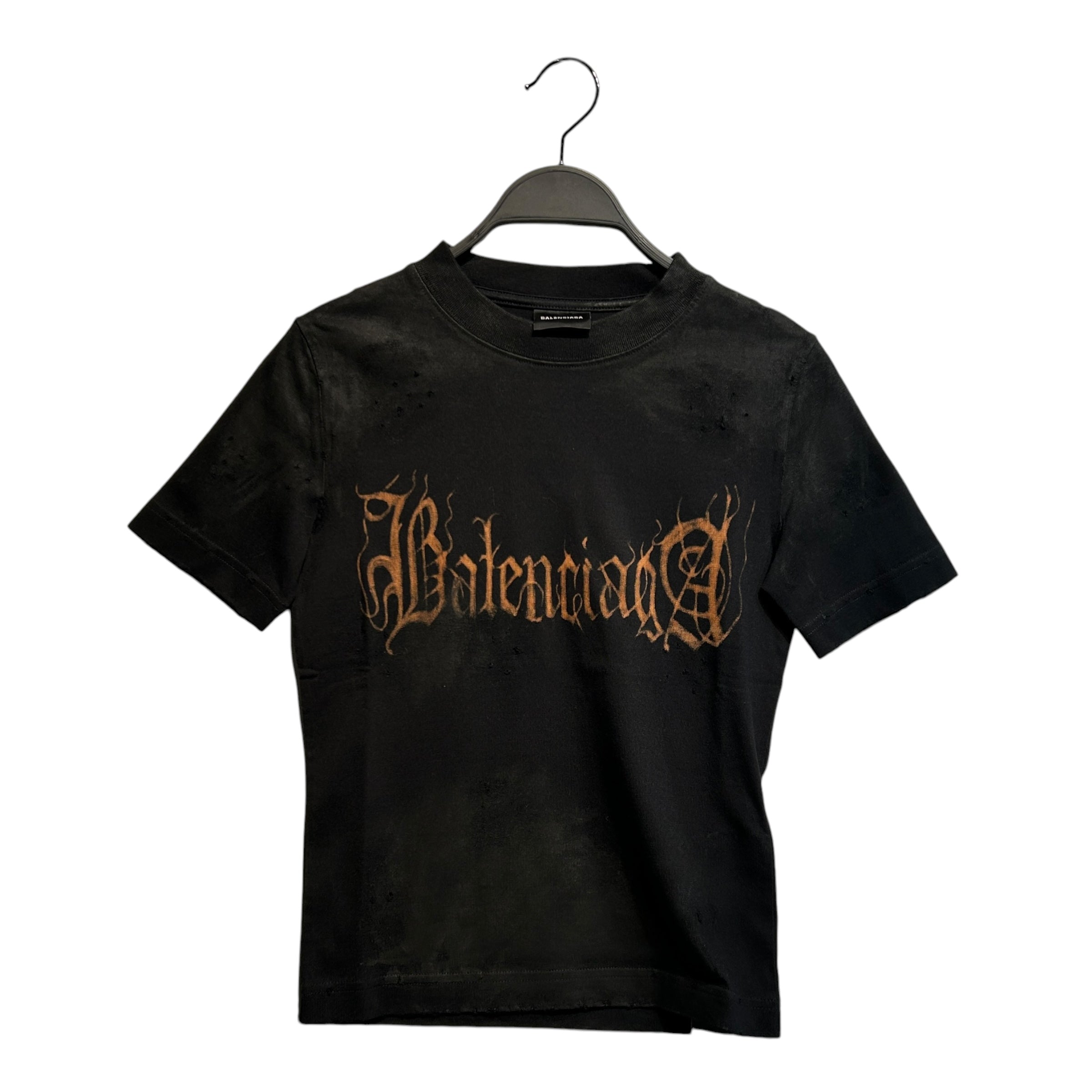 BALENCIAGA/T-Shirt/M/Cotton/BLK/ view 1