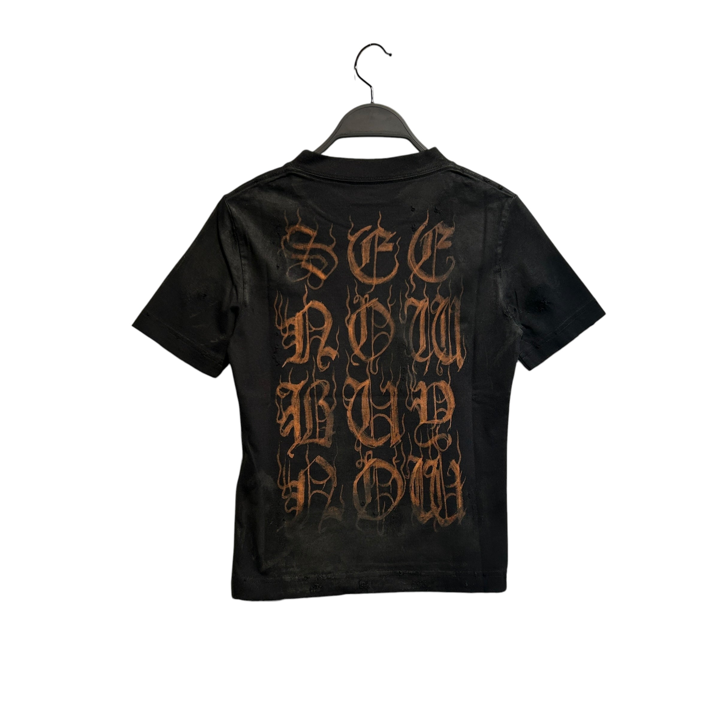 BALENCIAGA/T-Shirt/M/Cotton/BLK/ view 2