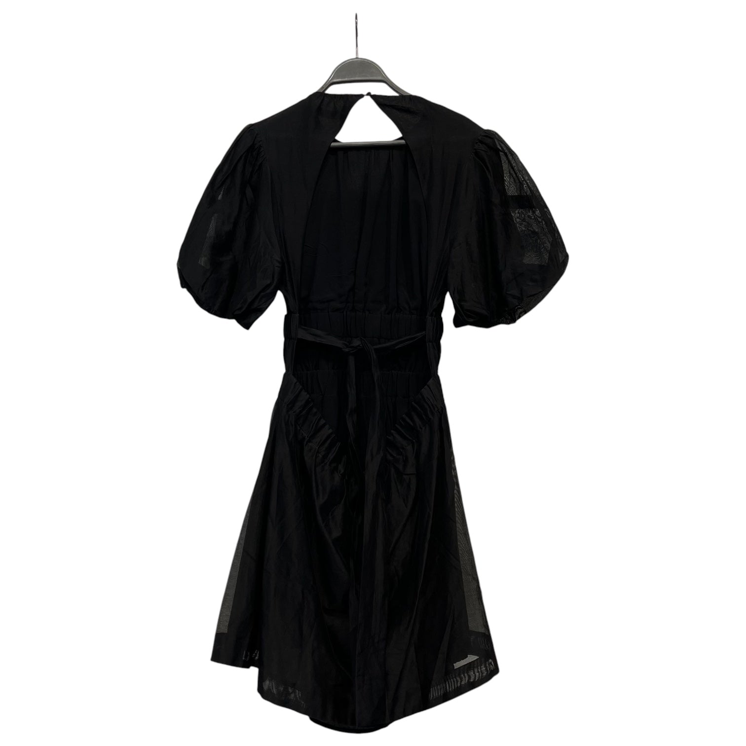 SIR./SS Dress/1/Cotton/BLK/SYNCHED WAISTBAND view 2