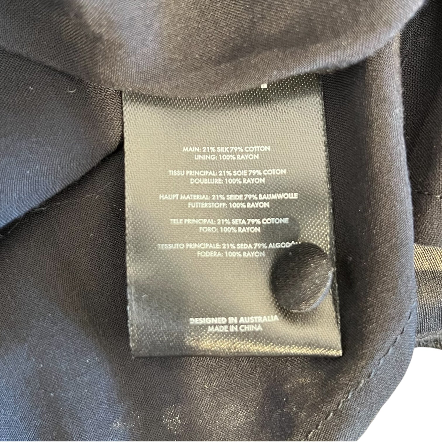 SIR./SS Dress/1/Cotton/BLK/SYNCHED WAISTBAND view 4