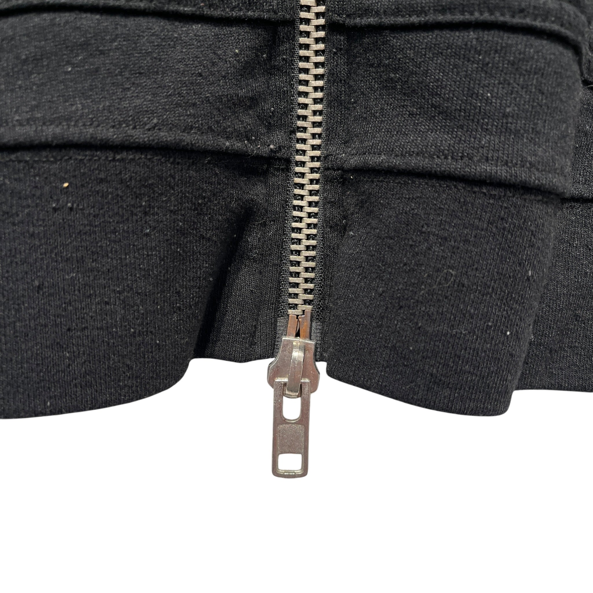 Strawberry Fields/Zip Up Hoodie/L/Cotton/BLK/UNWANTED DOUBLE ZIP view 4