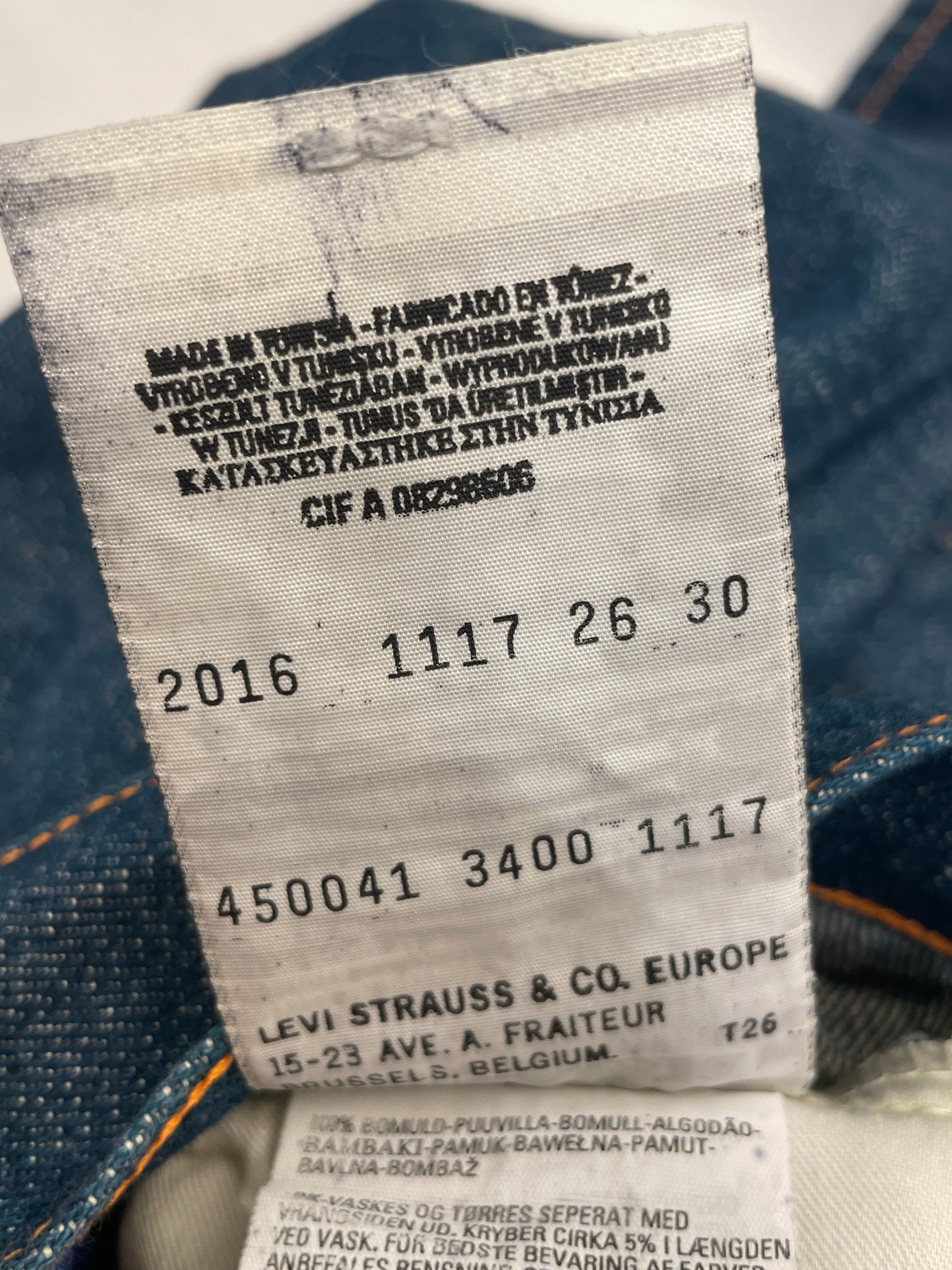 Levi's RED/Bootcut Pants/25/Cotton/IDG/00's VINTAGE HIPSTER JEANS view 4