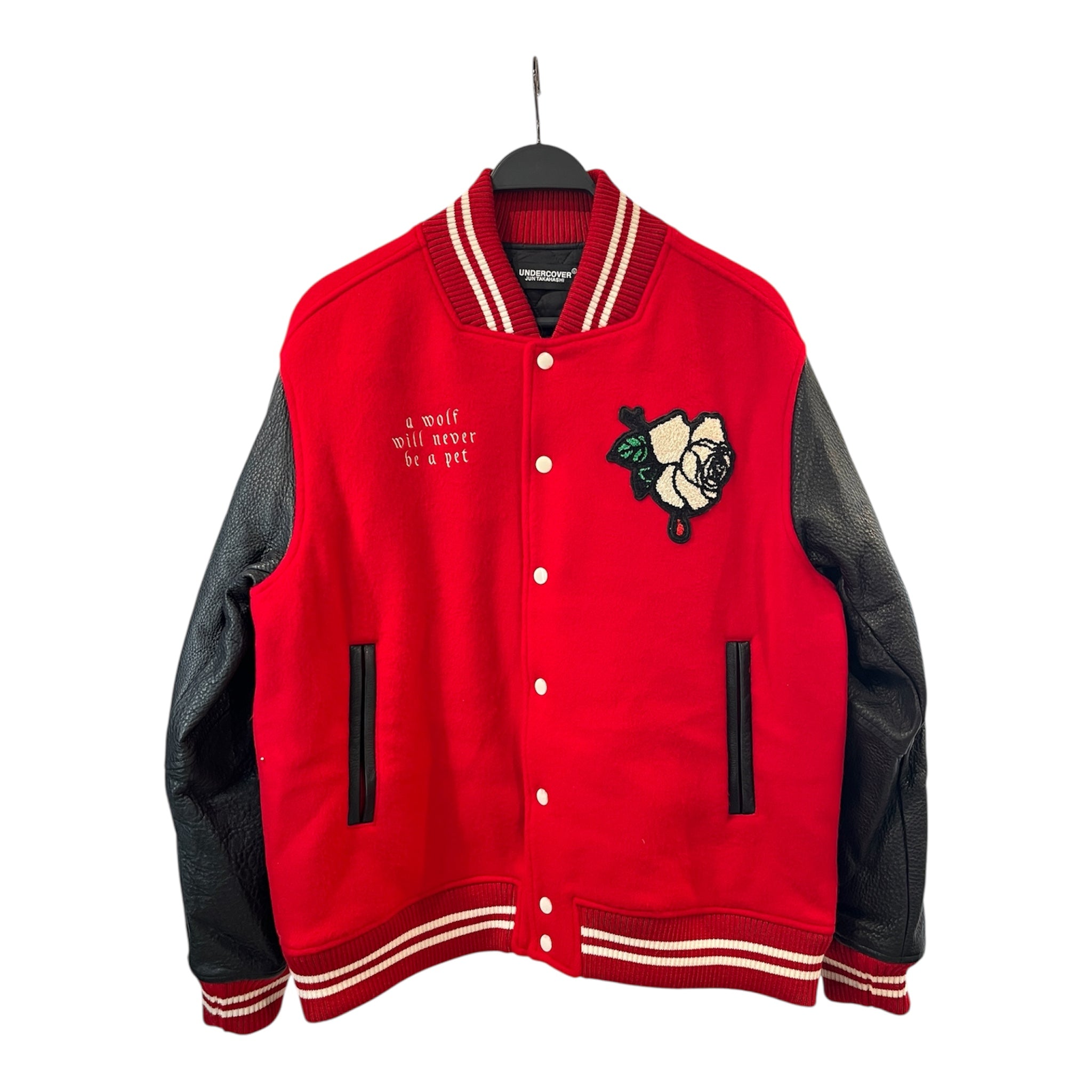 UNDERCOVER/Baseball Jkt/3/Red/Wool/UC2C4206 view 1