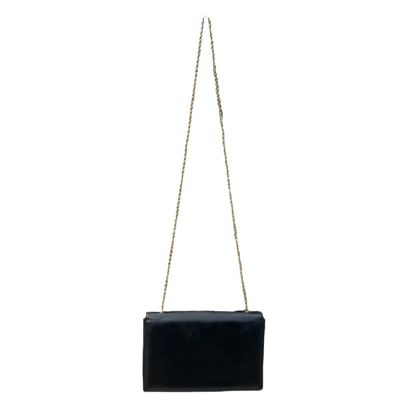 Salvatore Ferragamo/Clutch Bag/Leather/BLK/