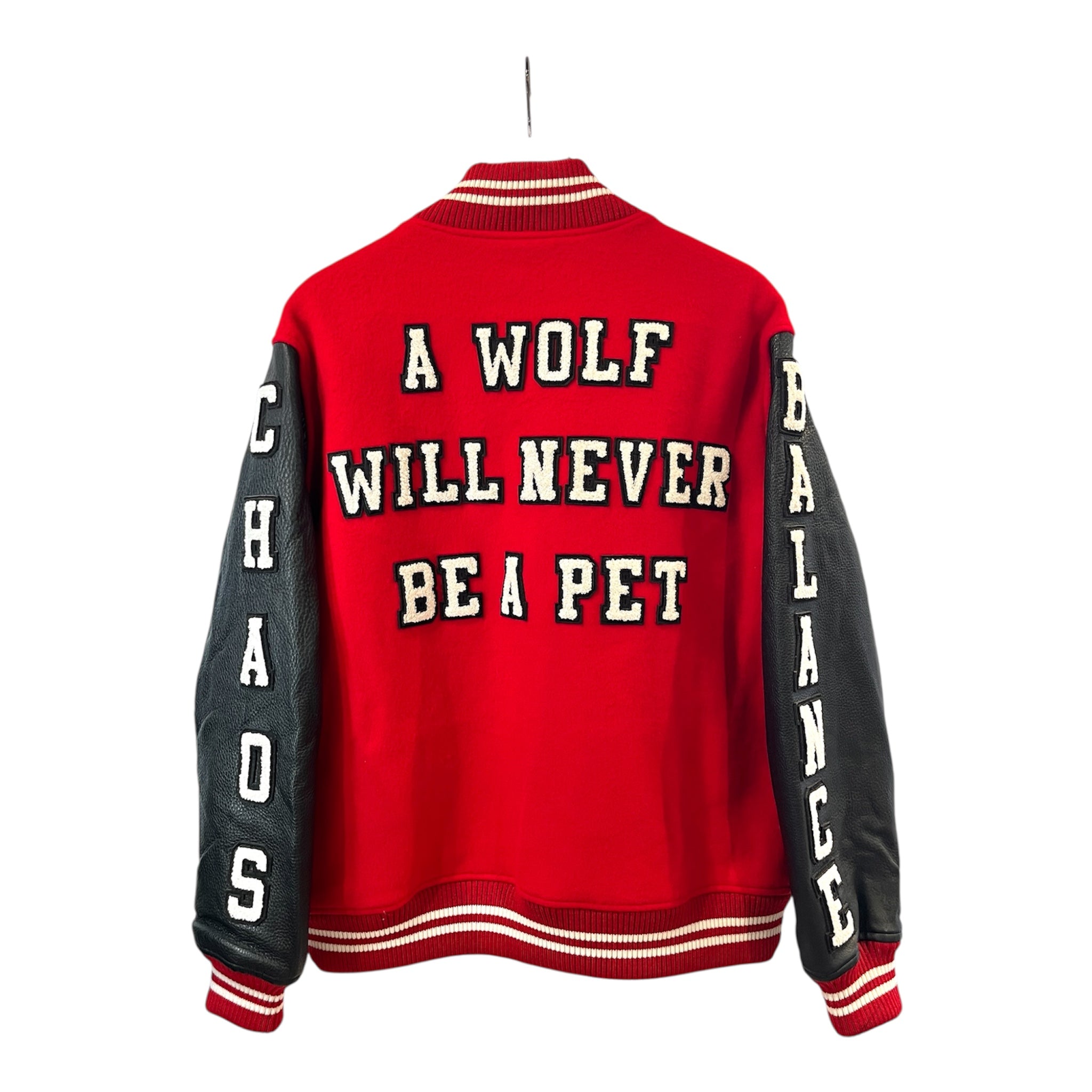 UNDERCOVER/Baseball Jkt/3/Red/Wool/UC2C4206 view 2