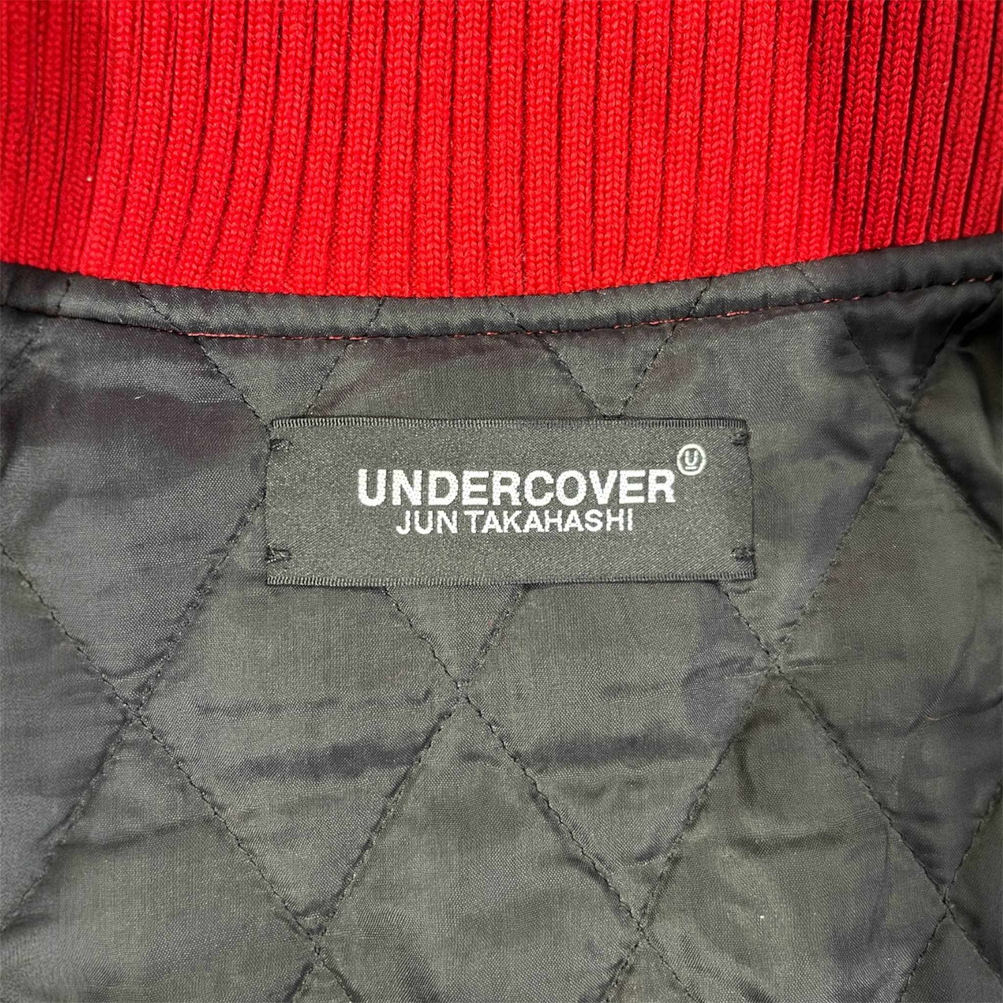 UNDERCOVER/Baseball Jkt/3/Red/Wool/UC2C4206 view 3