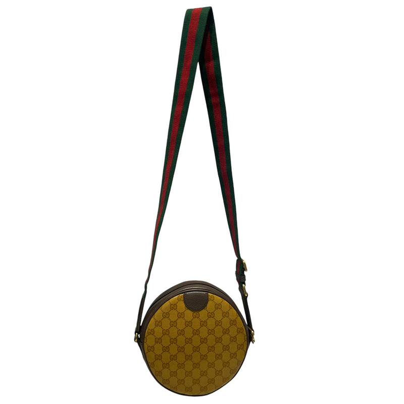 GUCCI/adidas/Cross Body Bag/Monogram/Leather/BRW/OPHIDIA PVC LEATHER