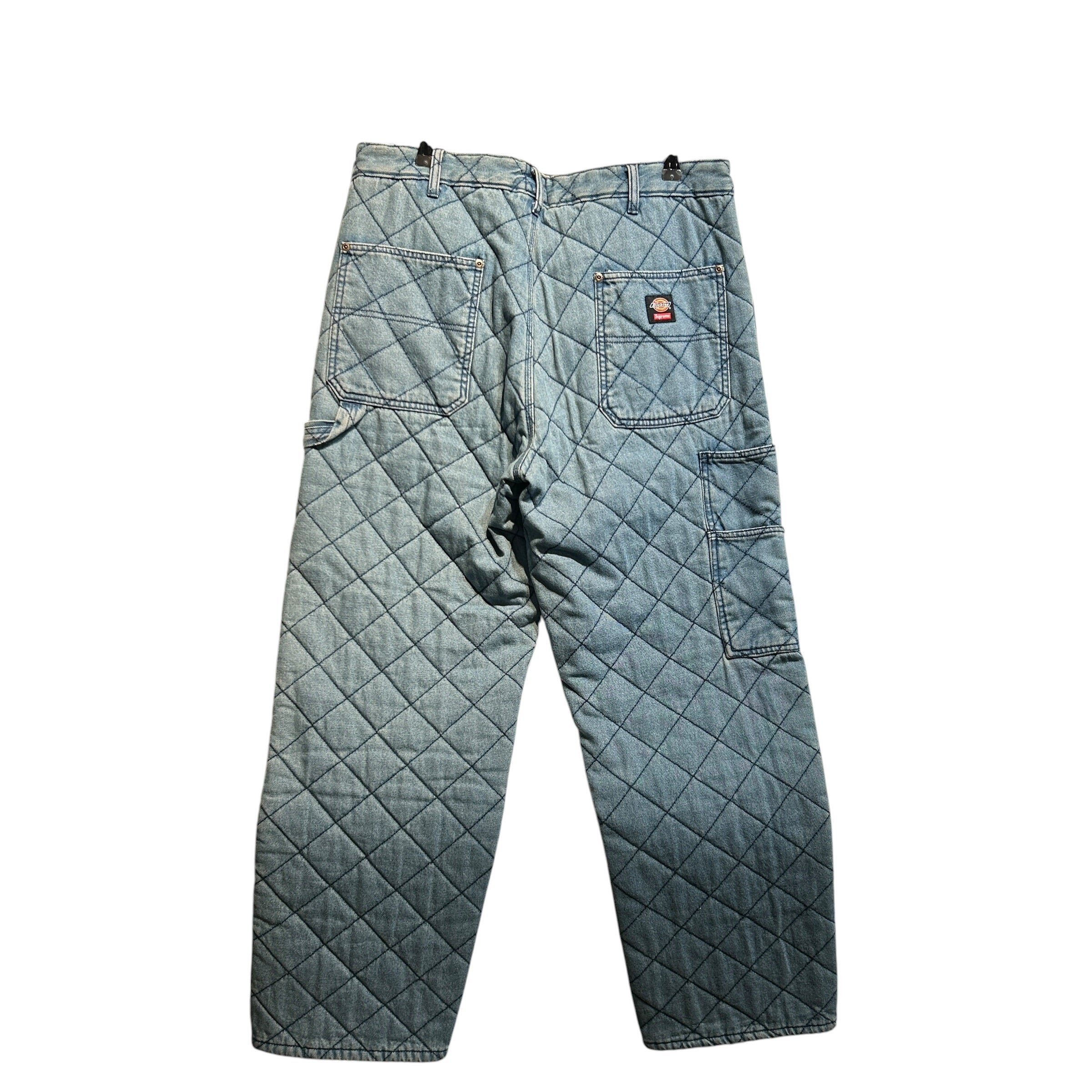 Supreme/DICKIES/Pants/34/Denim/IDG/QUILTED view 2