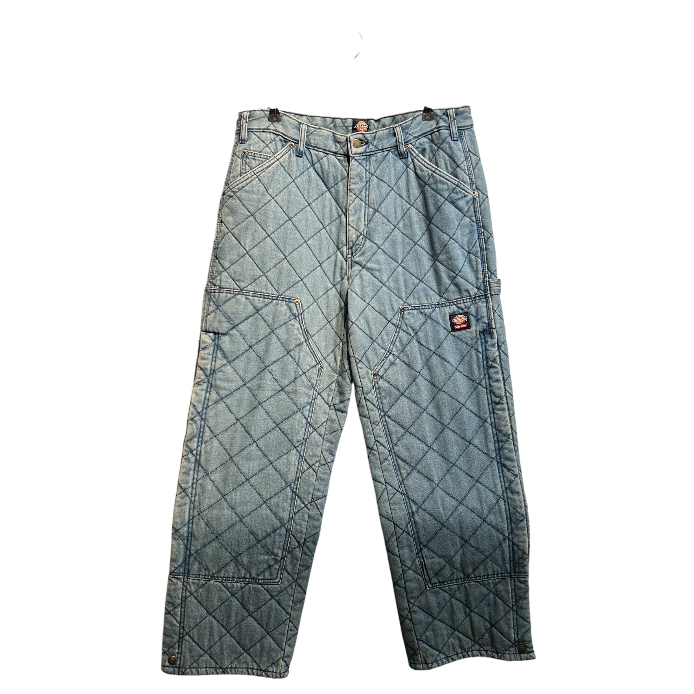Supreme/DICKIES/Pants/34/Denim/IDG/QUILTED view 1