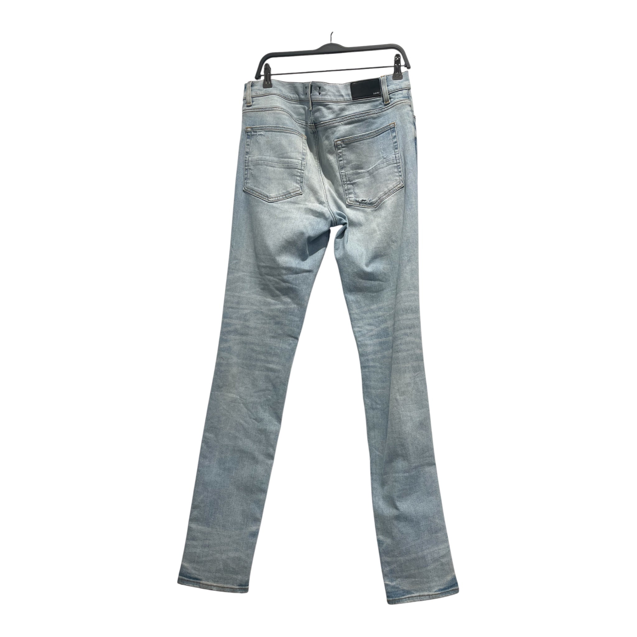 AMIRI/Skinny Pants/36/Denim/IDG/150712BANDANARIPKNEE view 2