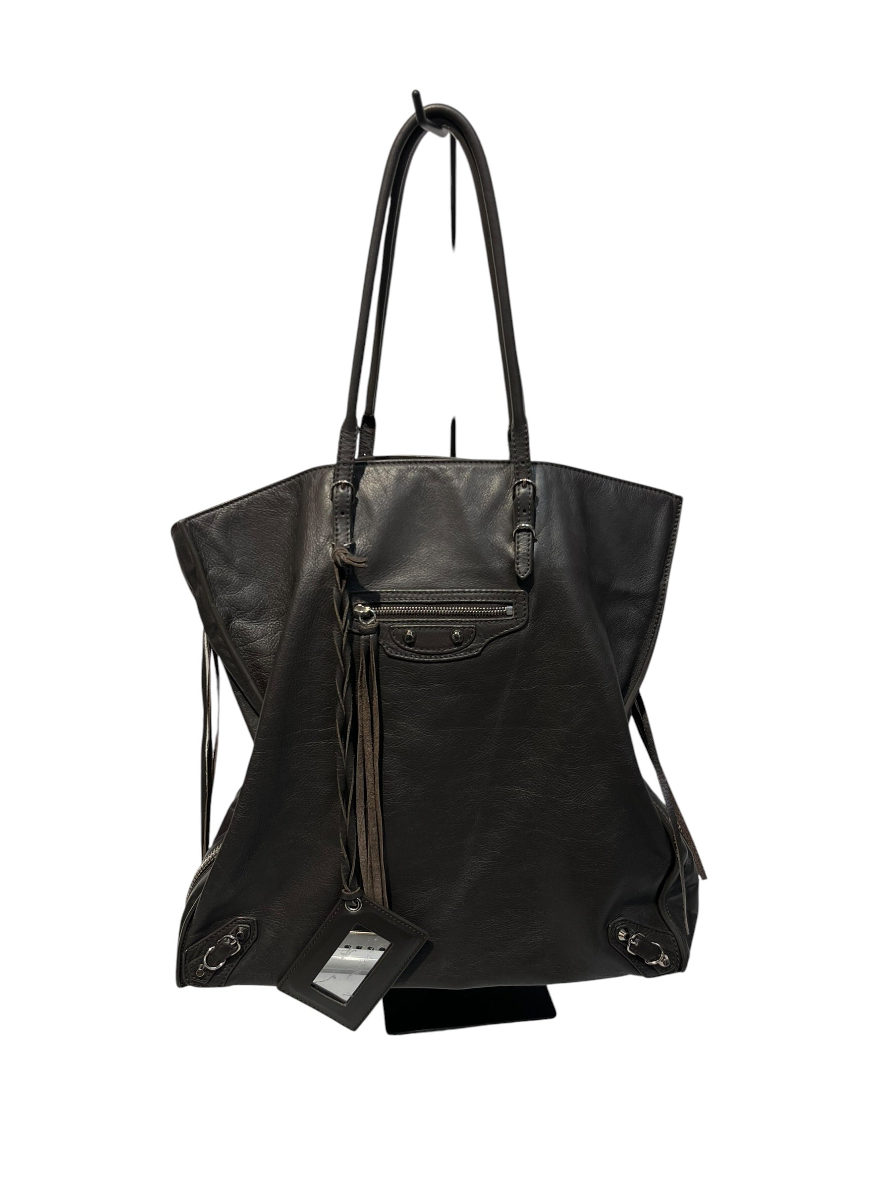 BALENCIAGA/Hand Bag/Lambskin/GRY/ view 1