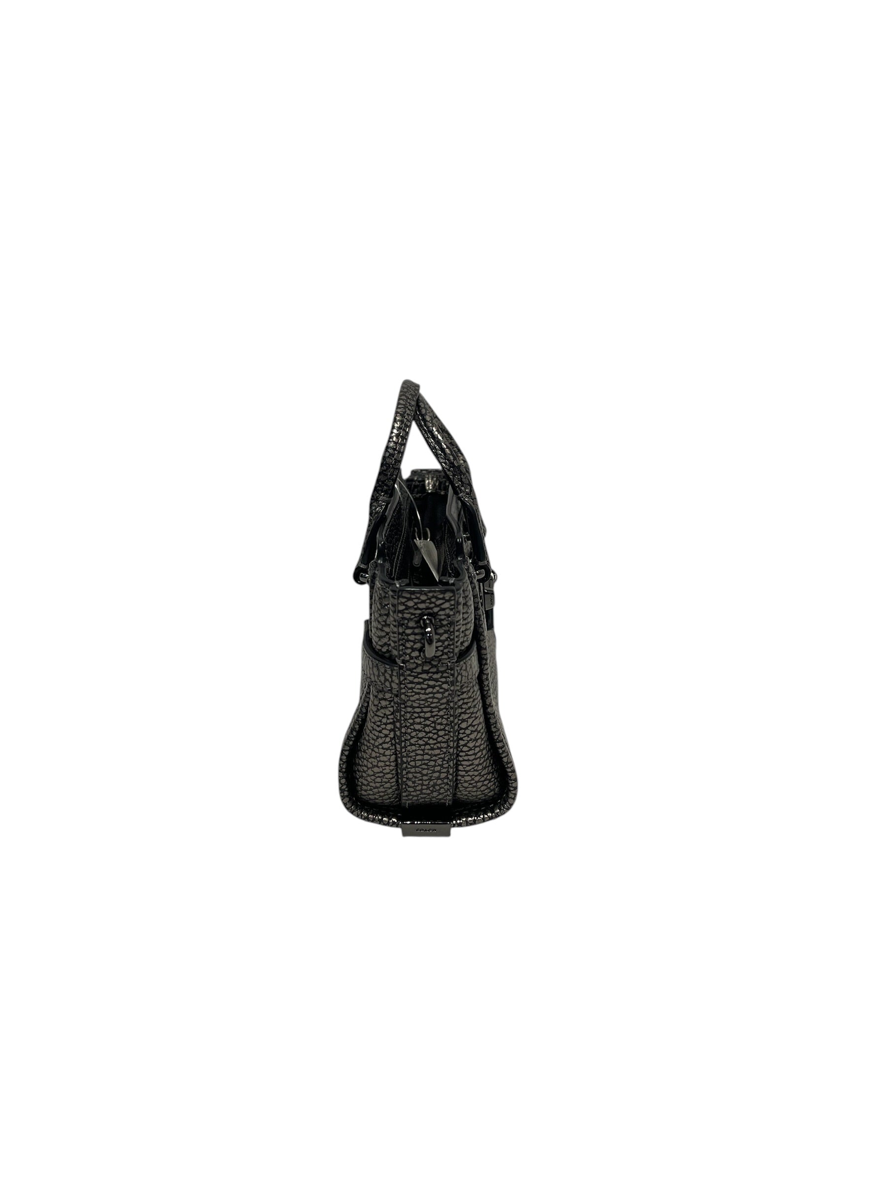COACH/Cross Body Bag/Leather/SLV/Coach swagger 15 view 4