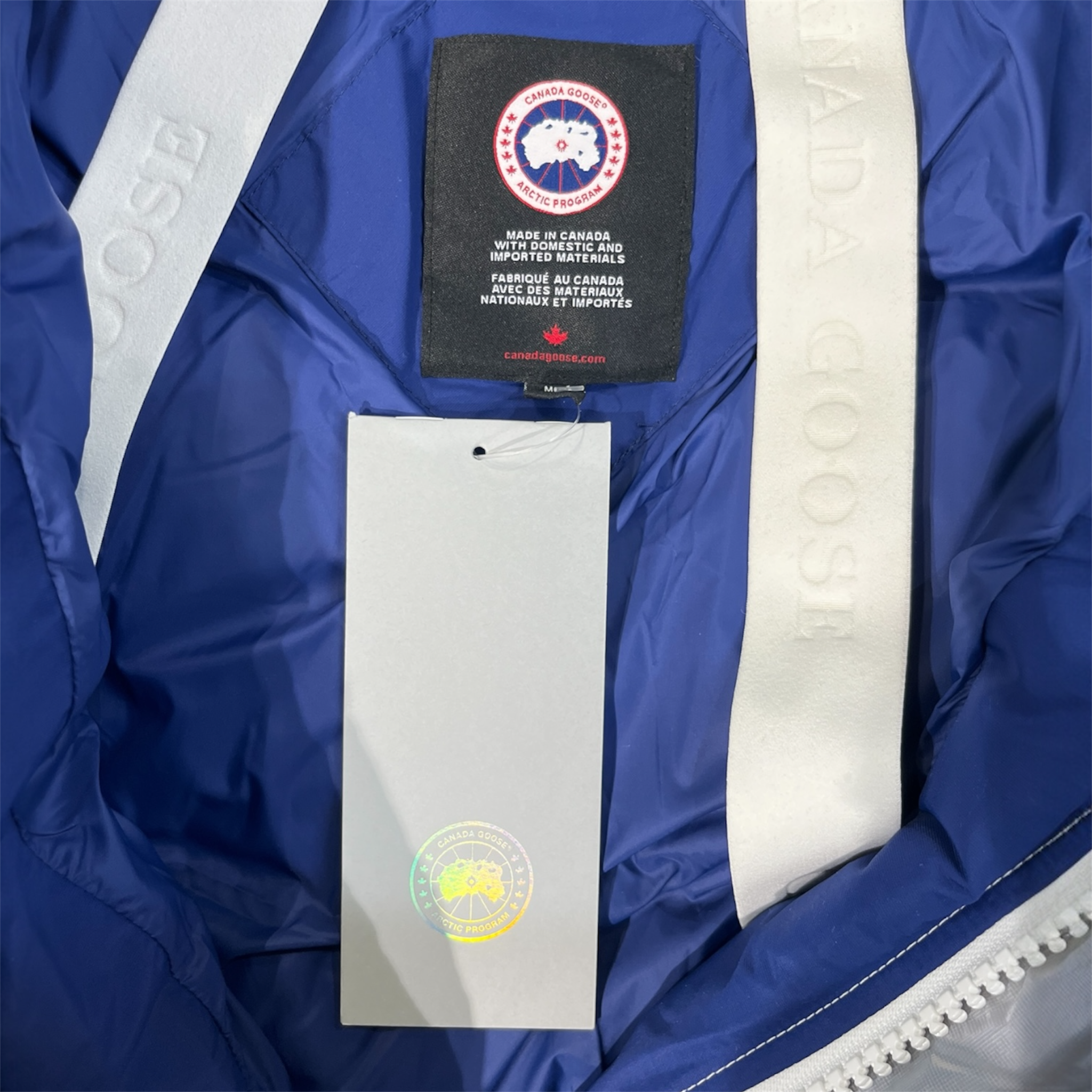 CANADA GOOSE/Puffer Jkt/XL/Nylon/WHT/7969UX1 view 3