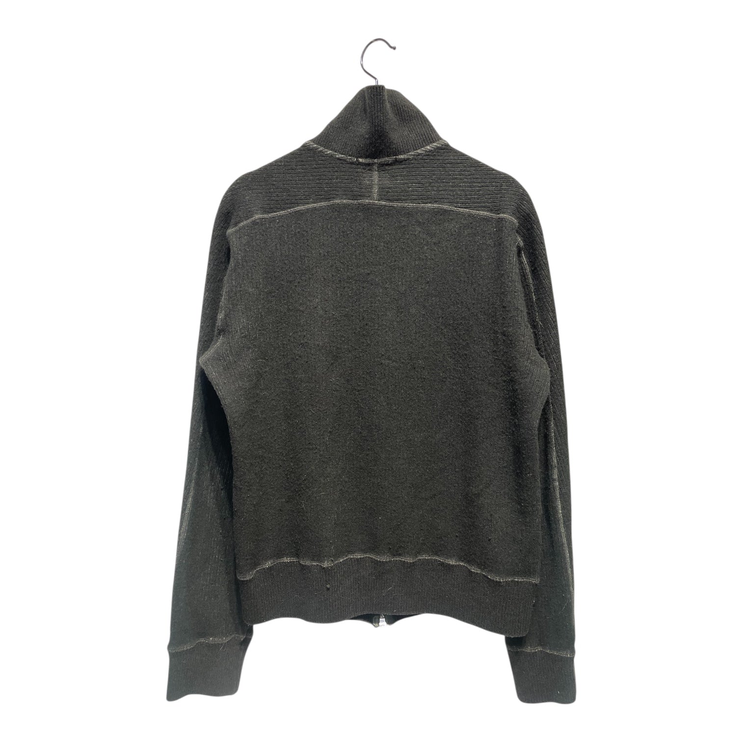 C.P.COMPANY/Sweater/L/Wool/GRN/zip up view 2
