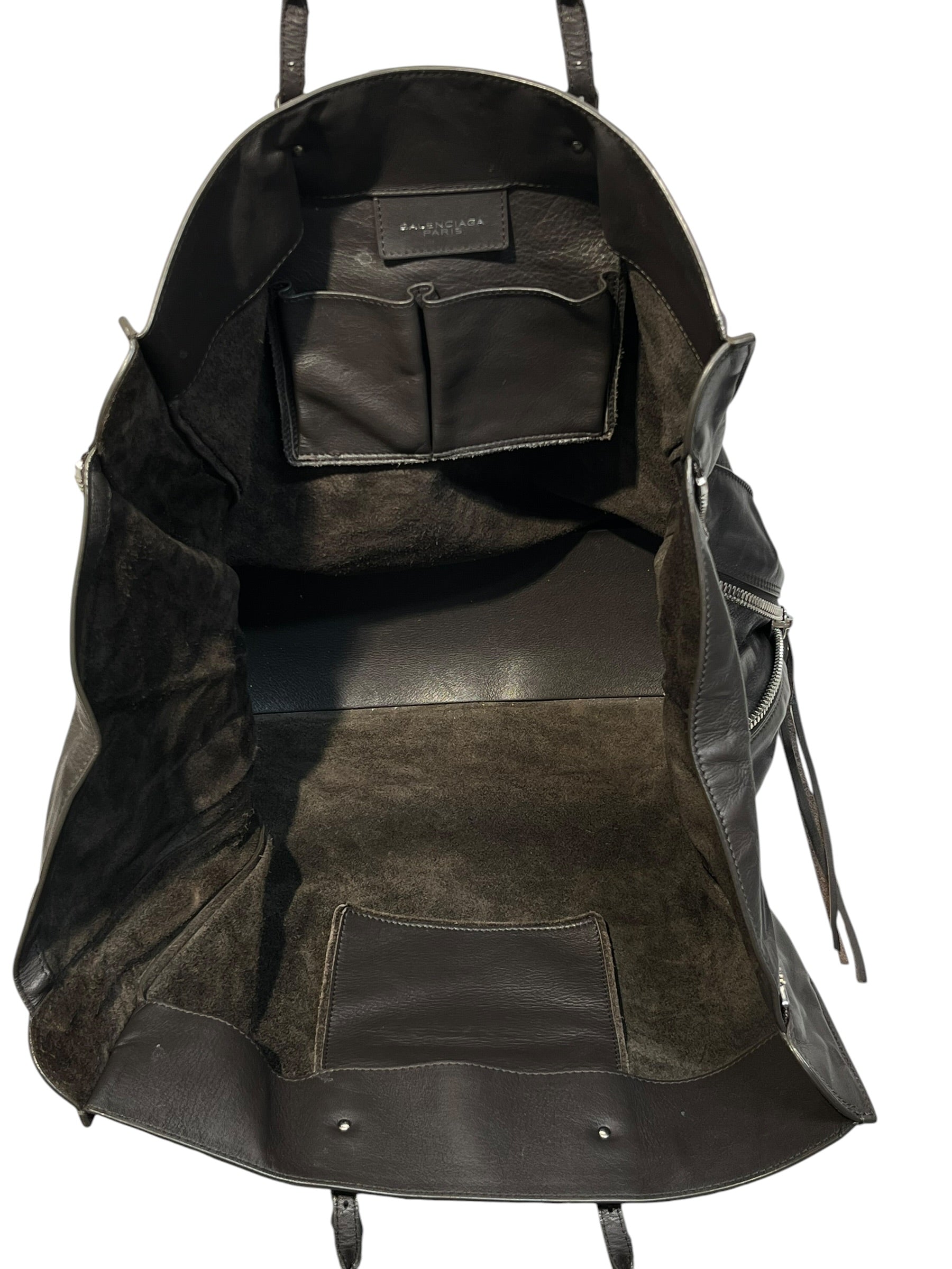 BALENCIAGA/Hand Bag/Lambskin/GRY/ view 5